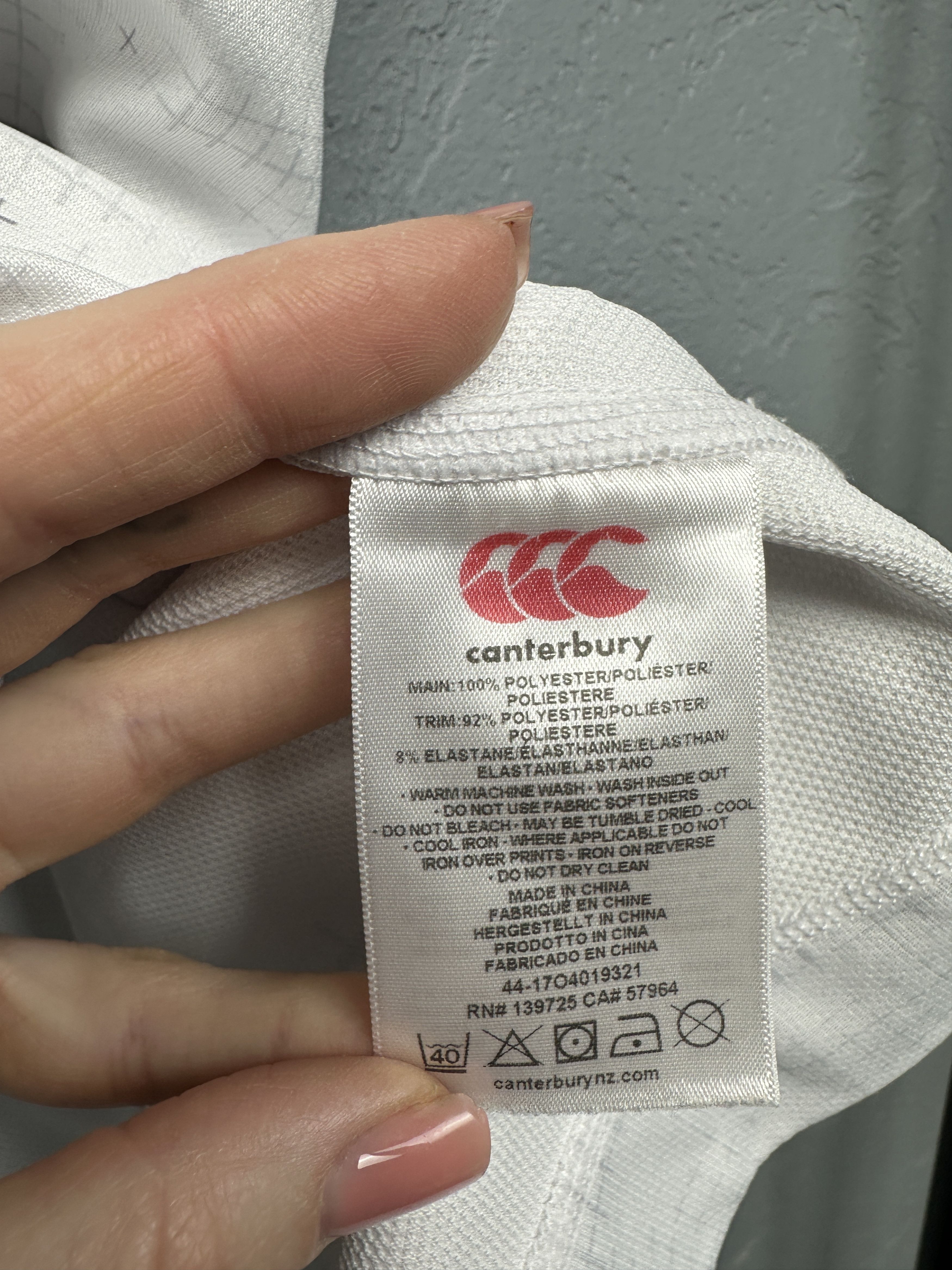 Canterbury of New Zealand Canterbury O2 England Rugby Jersey T-Shirt Size US XL / EU 56 / 4 - 5 Thumbnail