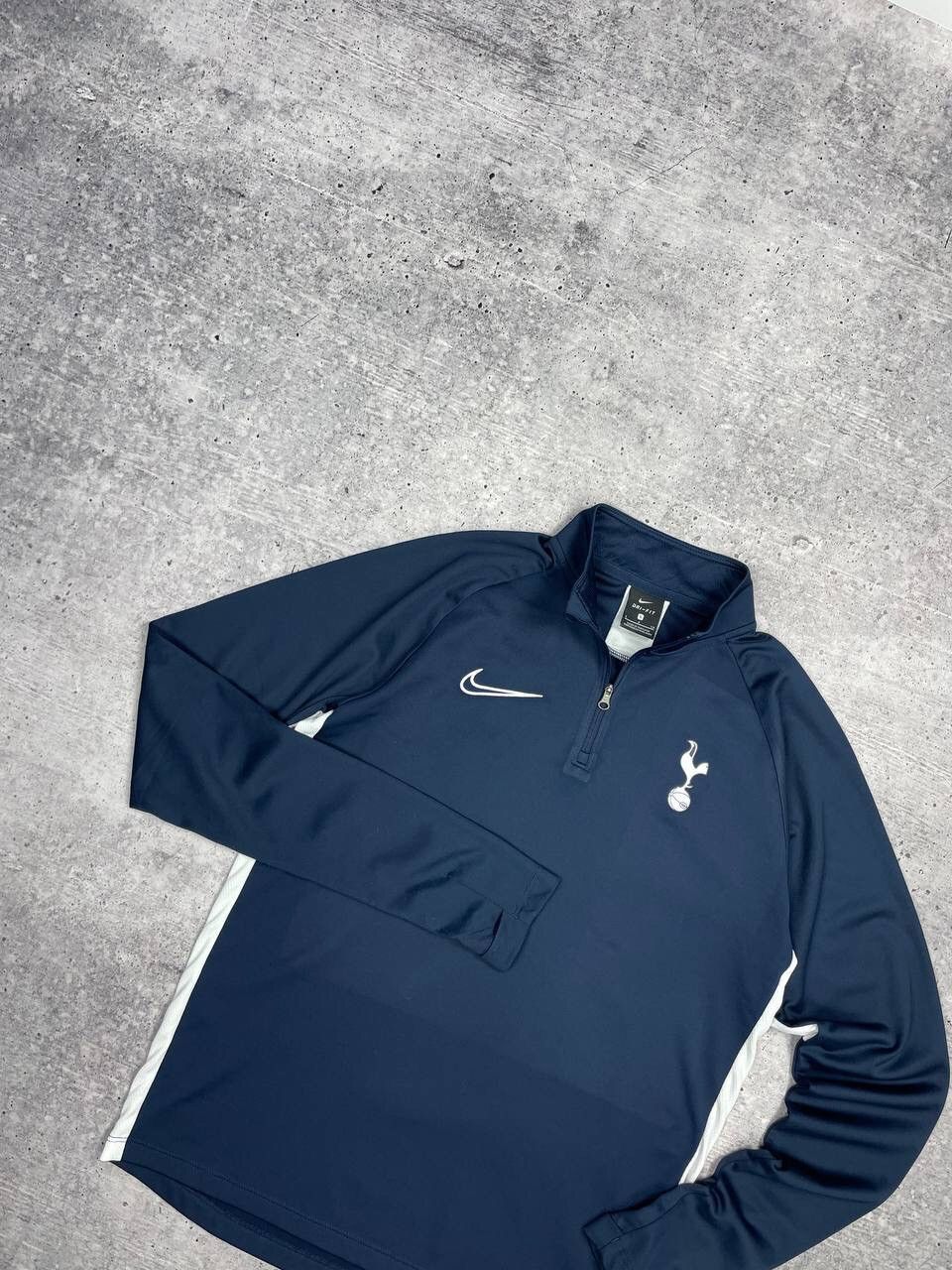 Nike × Vintage Vintage Nike Tottenham Y2K Style Training Zip Sweatshirt Size US S / EU 44-46 / 1 - 3 Thumbnail