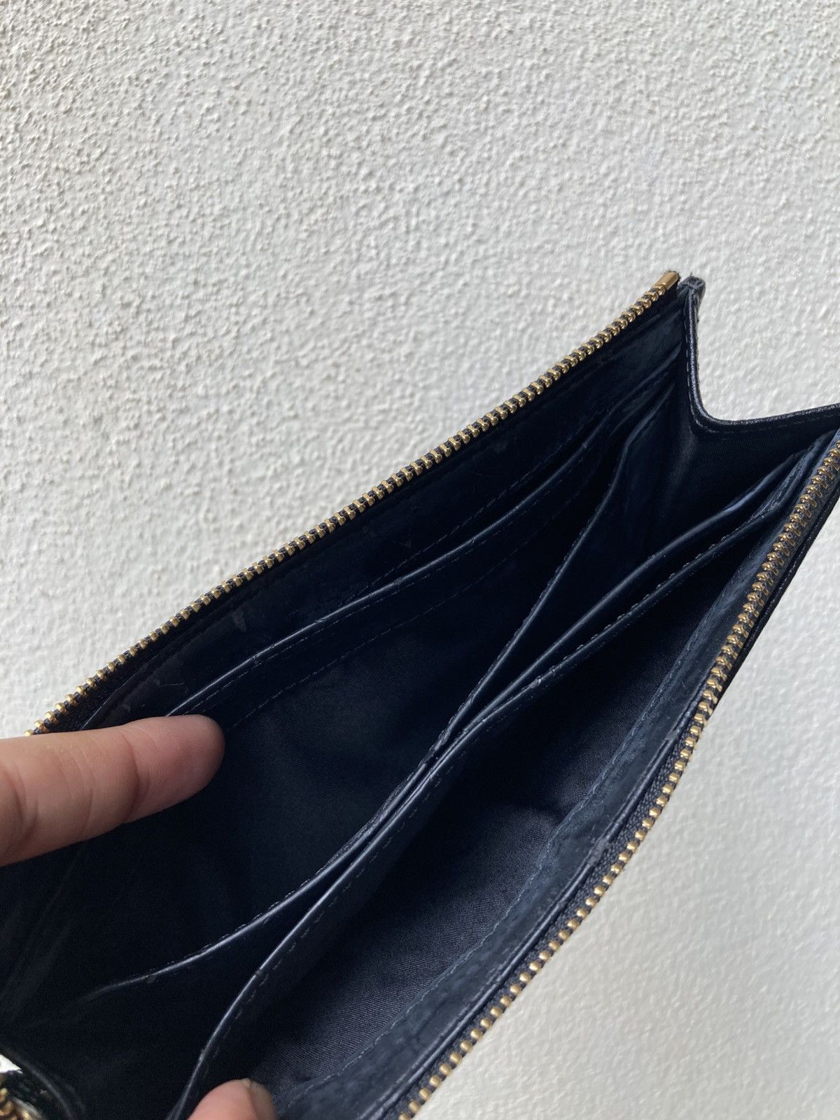 Coach Coach Madison Black Leather Wristlet Wallet Size ONE SIZE - 7 Thumbnail