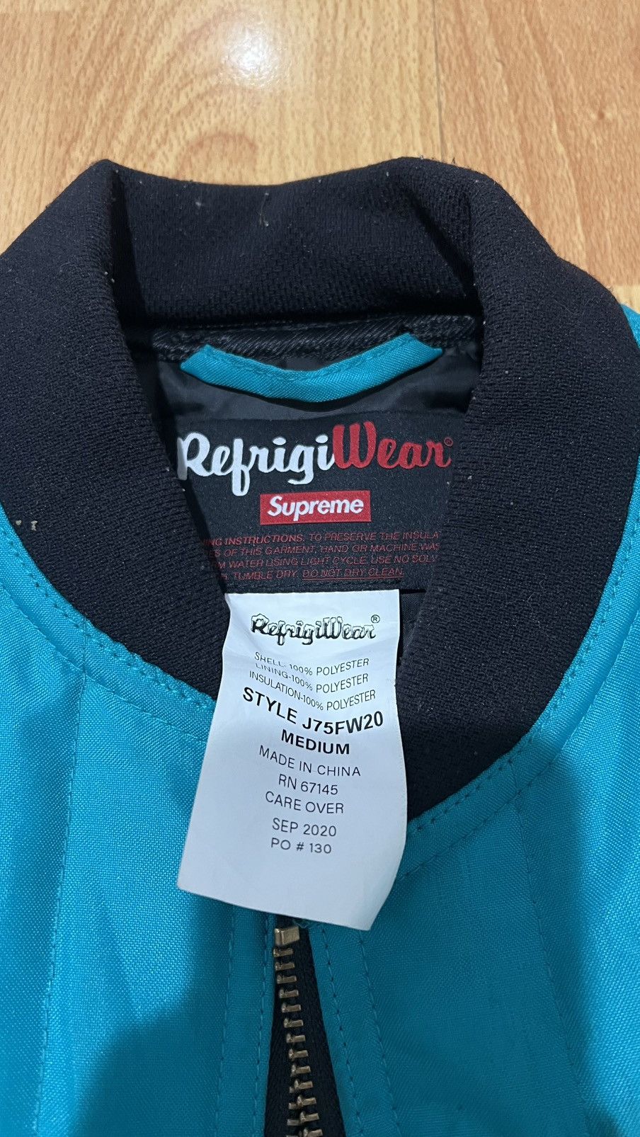 Supreme Supreme RefrigiWear Insulated Iron-Tuff Vest Bright Teal Size US M / EU 48-50 / 2 - 2 Thumbnail