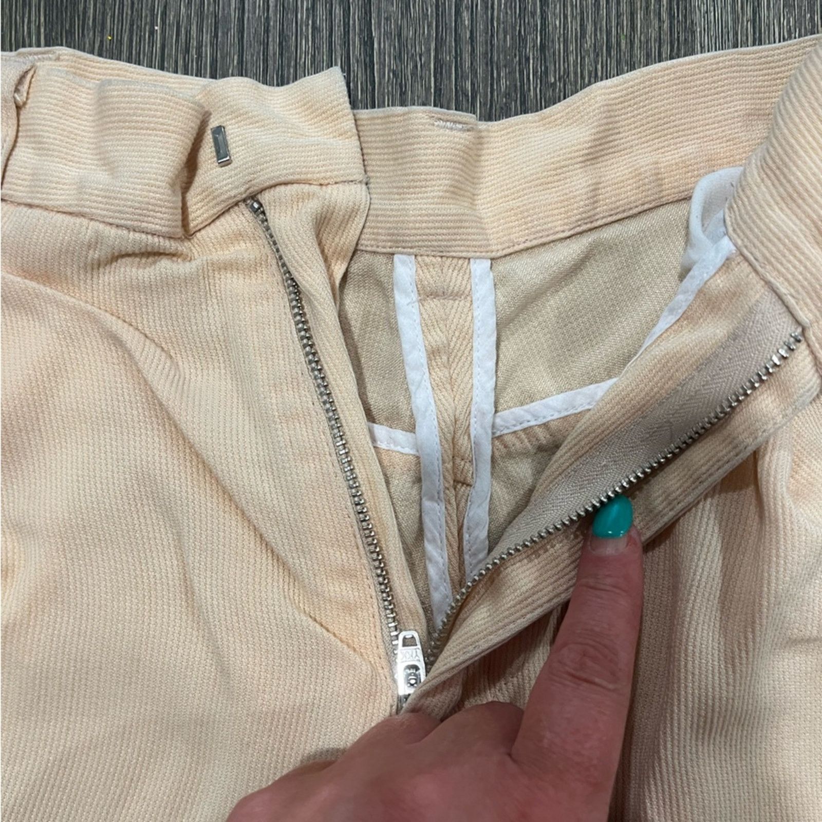 Assembly New York Assembly Womens Corduroy Pants High Rise Raw Hem Size XS Size 24" / US 00 / IT 34 - 6 Thumbnail