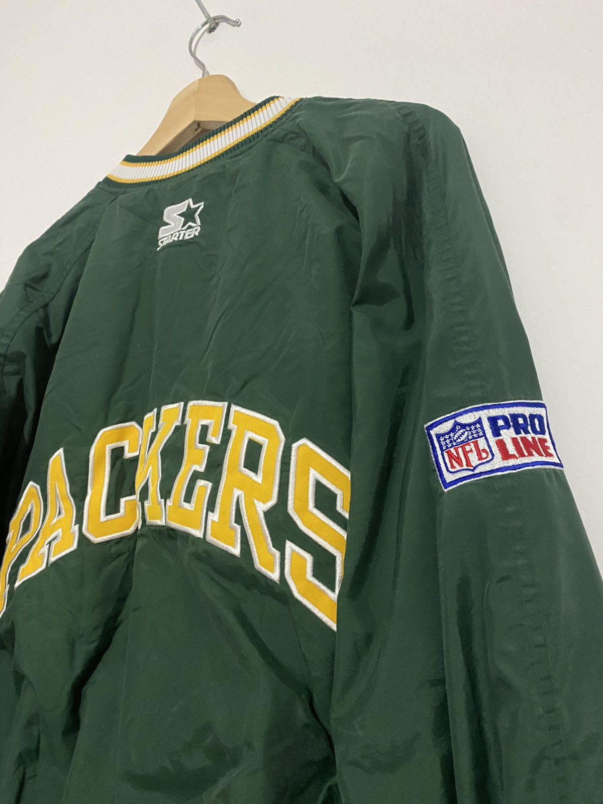 NFL Green Bay Packers Windbreaker Pullover Size US XL / EU 56 / 4 - 3 Thumbnail