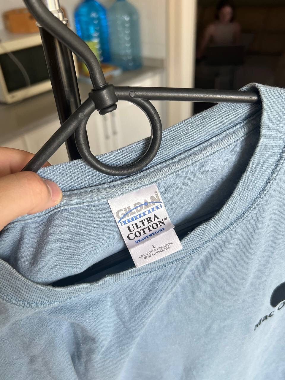 Apple × Microsoft × Vintage 00s Apple Mac OS X Logo Promo Tee Vintage Rare Computer Size US L / EU 52-54 / 3 - 4 Thumbnail