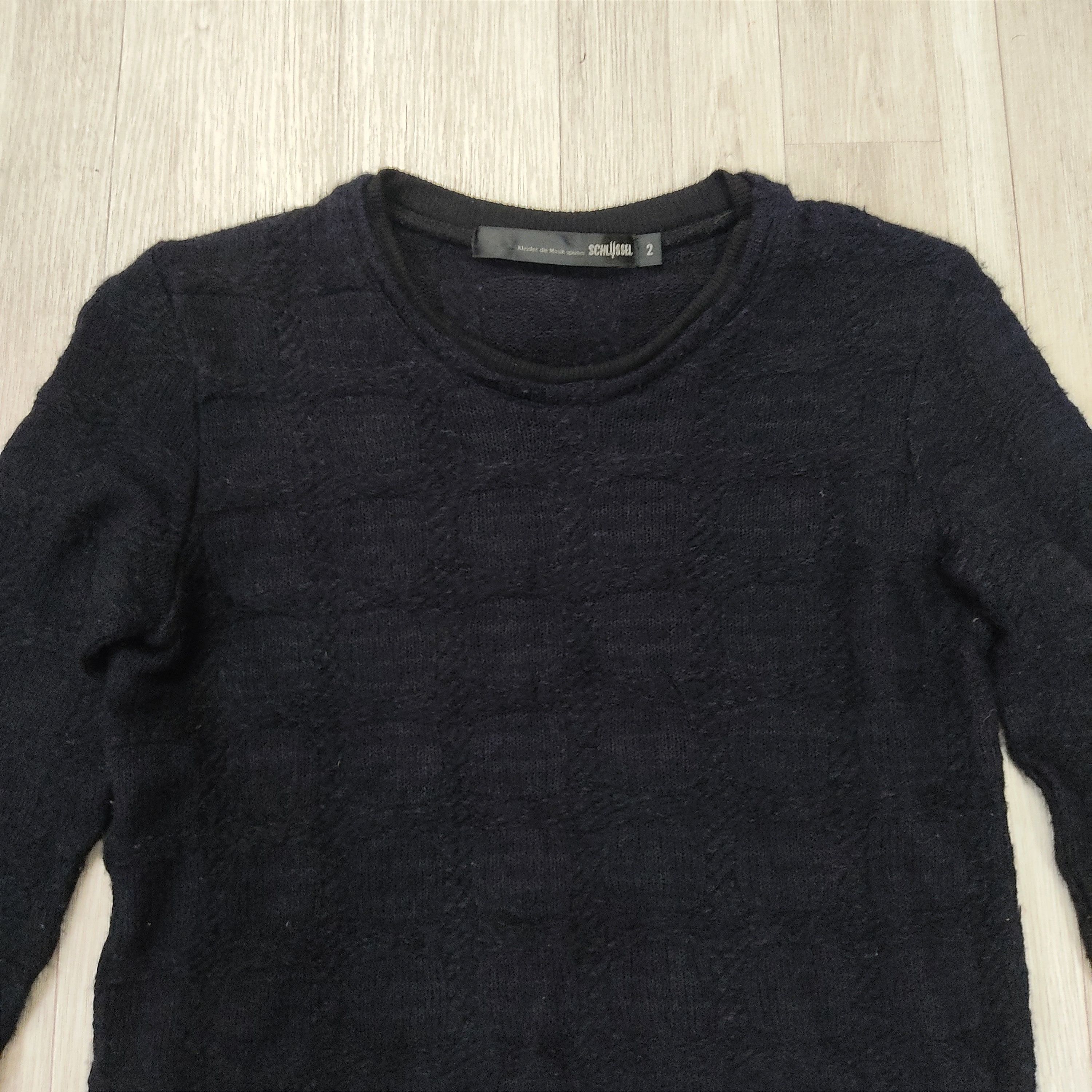 Beauty Beast SCHLÜSSEL Pitch Black Glam Gothic Pull Over Sweater Size US S / EU 44-46 / 1 - 7 Thumbnail