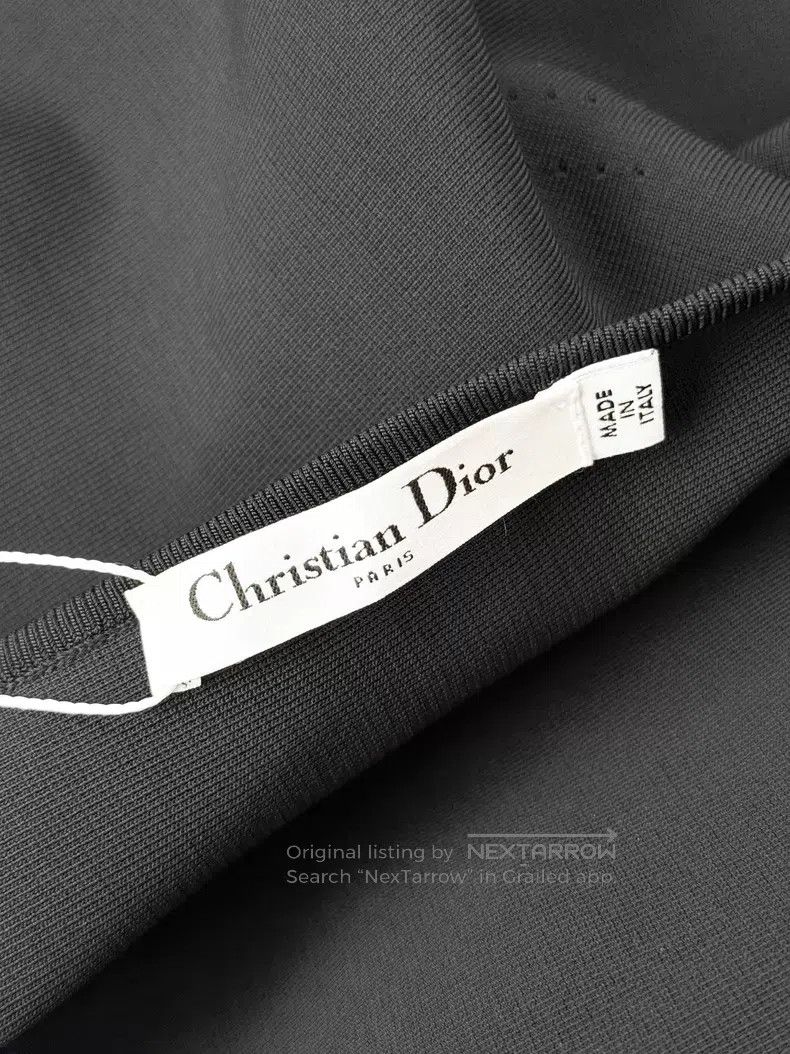 Dior Dior Letter shoulder strap knitted suspender dress Size XXS / US 00 / IT 34 - 4 Thumbnail