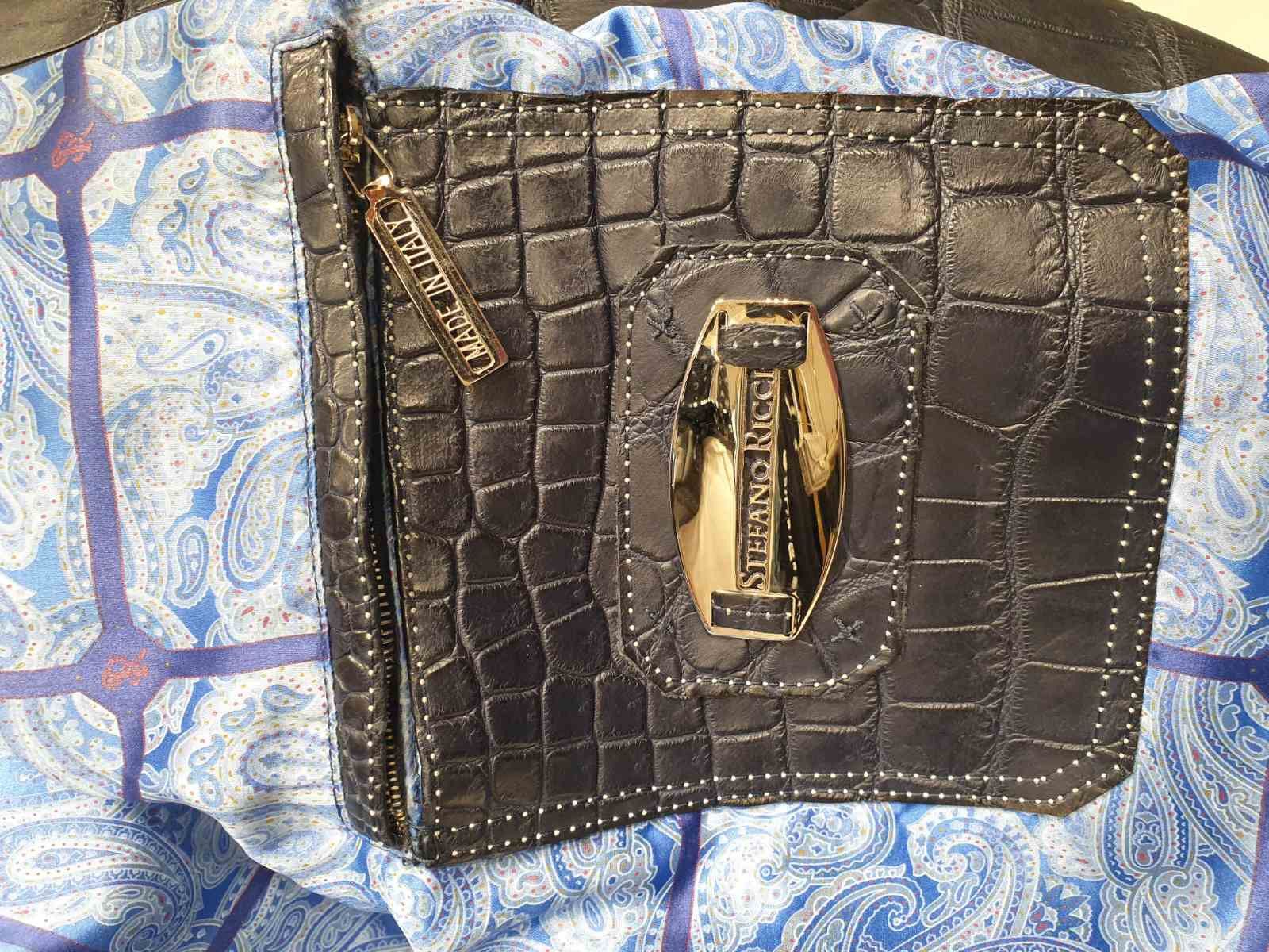 Stefano Ricci Stefano Ricci crocodile leather jacket size 56 Size US XL / EU 56 / 4 - 11 Thumbnail