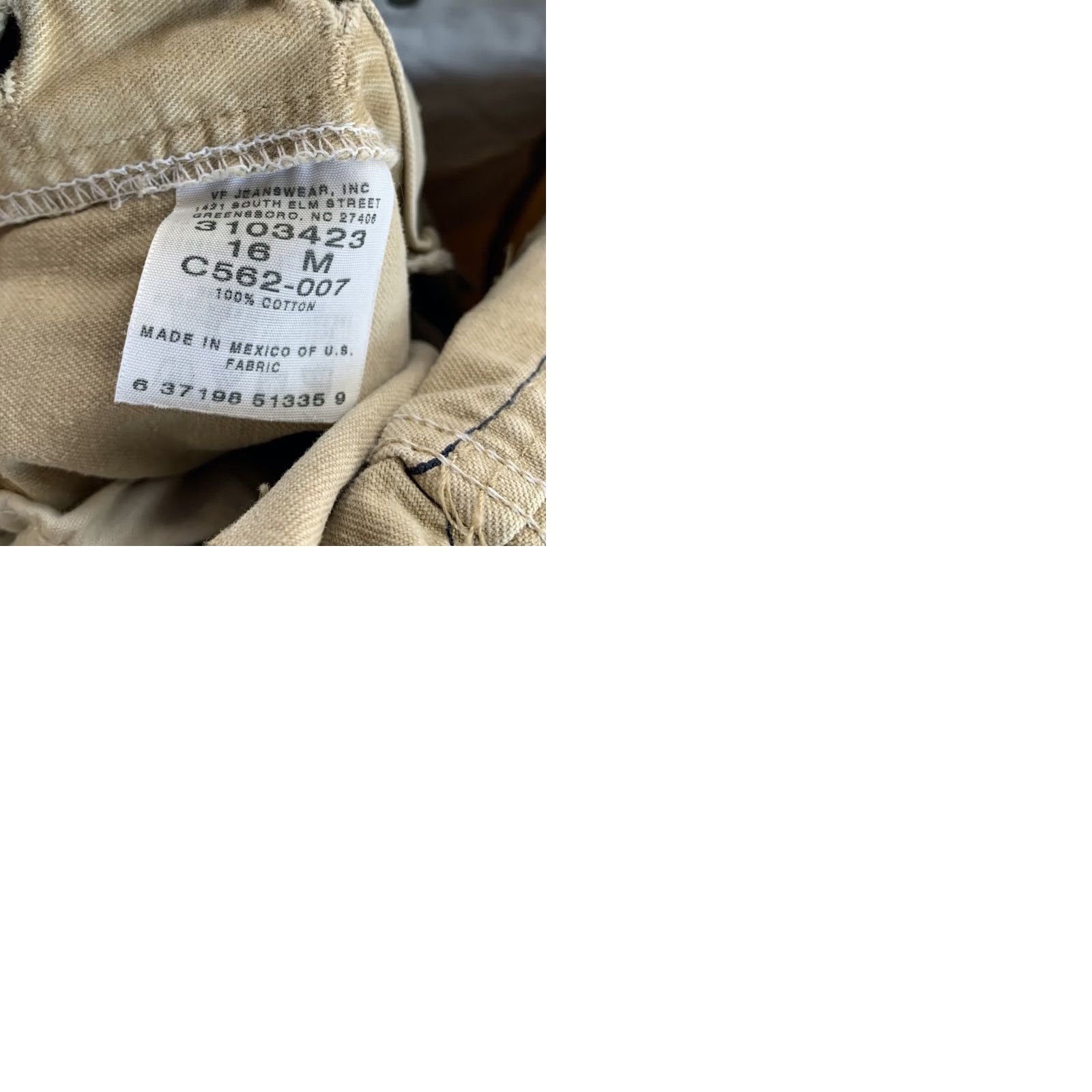 Lee VINTAGE Lee Jeans Womens Size 16 36 X 30" Stone Washed Medium rise Riveted By NEW NWT Size 38" / US 16 / IT 52 - 12 Thumbnail