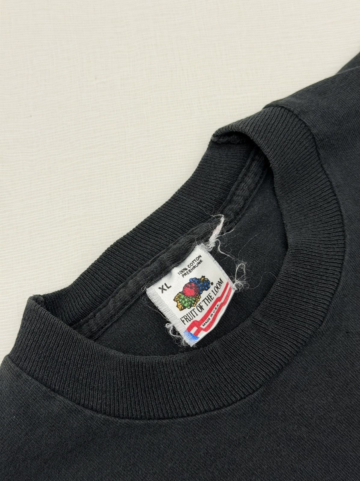 Harley Davidson Vintage 80s Harley Davidson Mancuso Houston TX 1987 FOTL Tee Size US XL / EU 56 / 4 - 7 Thumbnail