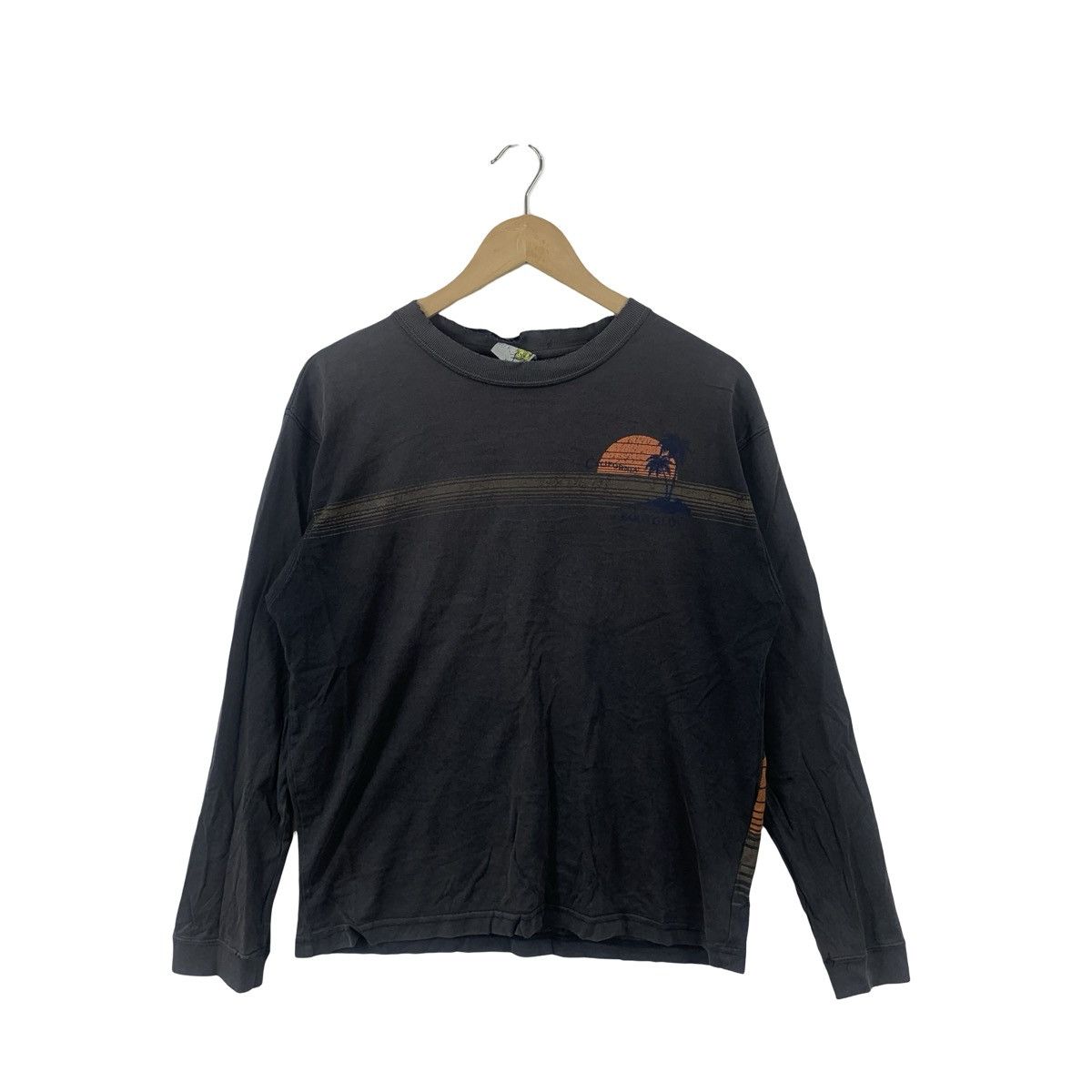 Vintage Vintage WASHED SMALL SUNSET Graphic Minimal Streetwear Style Size US M / EU 48-50 / 2 - 3 Thumbnail