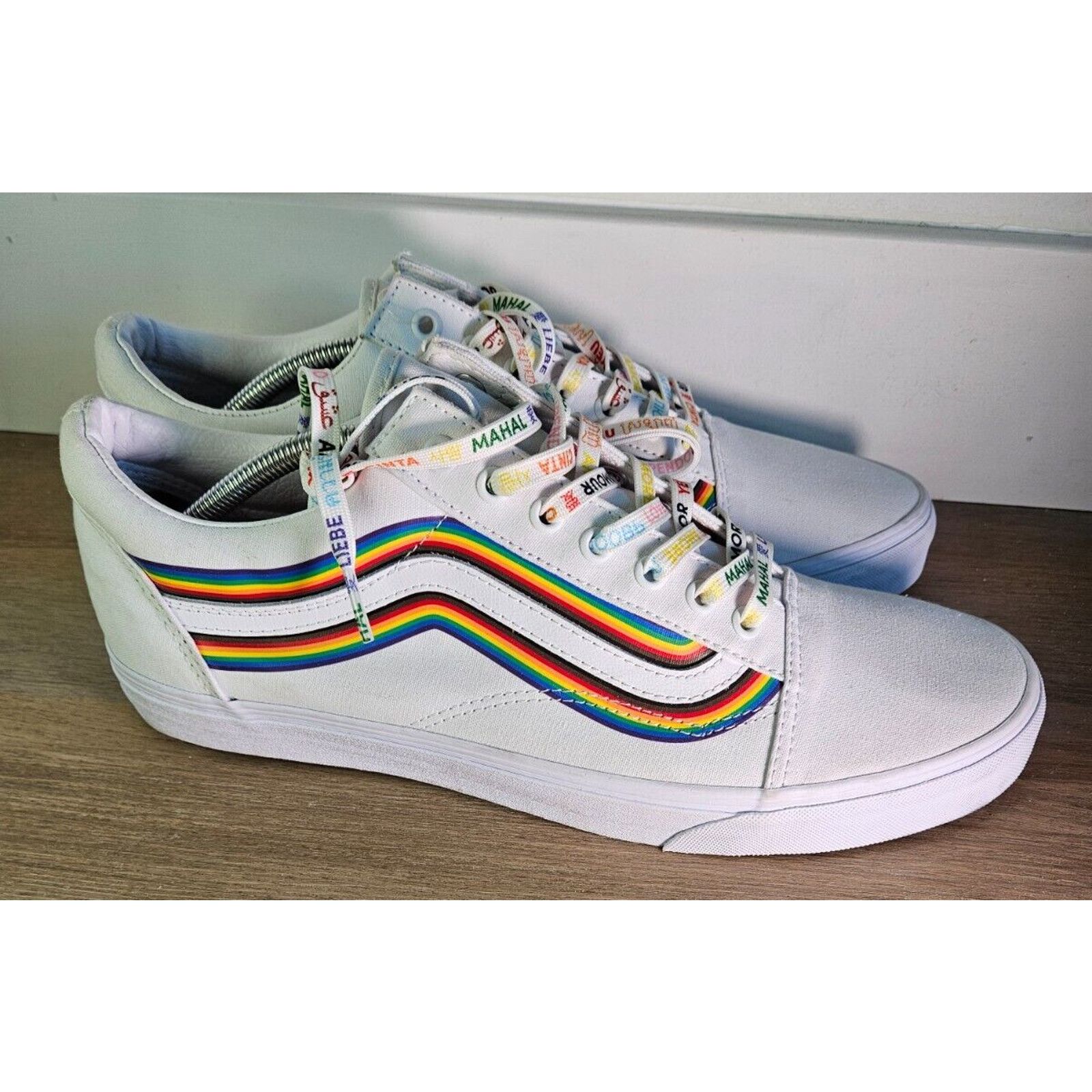 Vans Vans Old Skool Pride Together As Ours Rainbow Stripe Size 13 Size US 13 / EU 46 - 1 Thumbnail