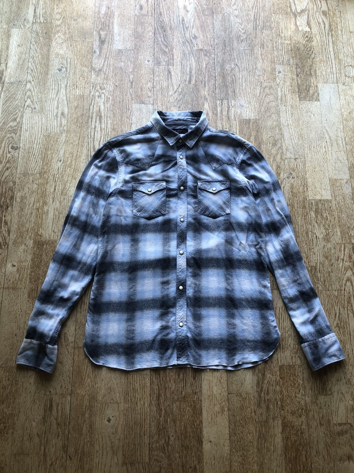 Allsaints ALLSAINTS VINITA DESIGNER BUTTON UP SHIRT Size US M / EU 48-50 / 2 - 1 Thumbnail