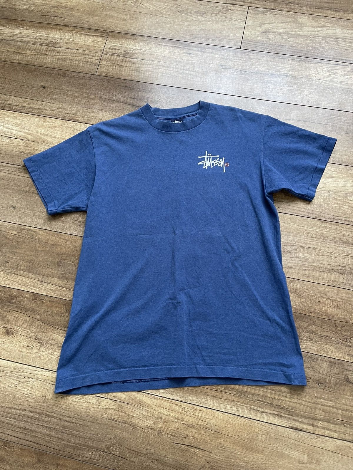 Stussy Stussy Vintage USA Big Logo T-Shirt Tee 90s Size US L / EU 52-54 / 3 - 8 Thumbnail