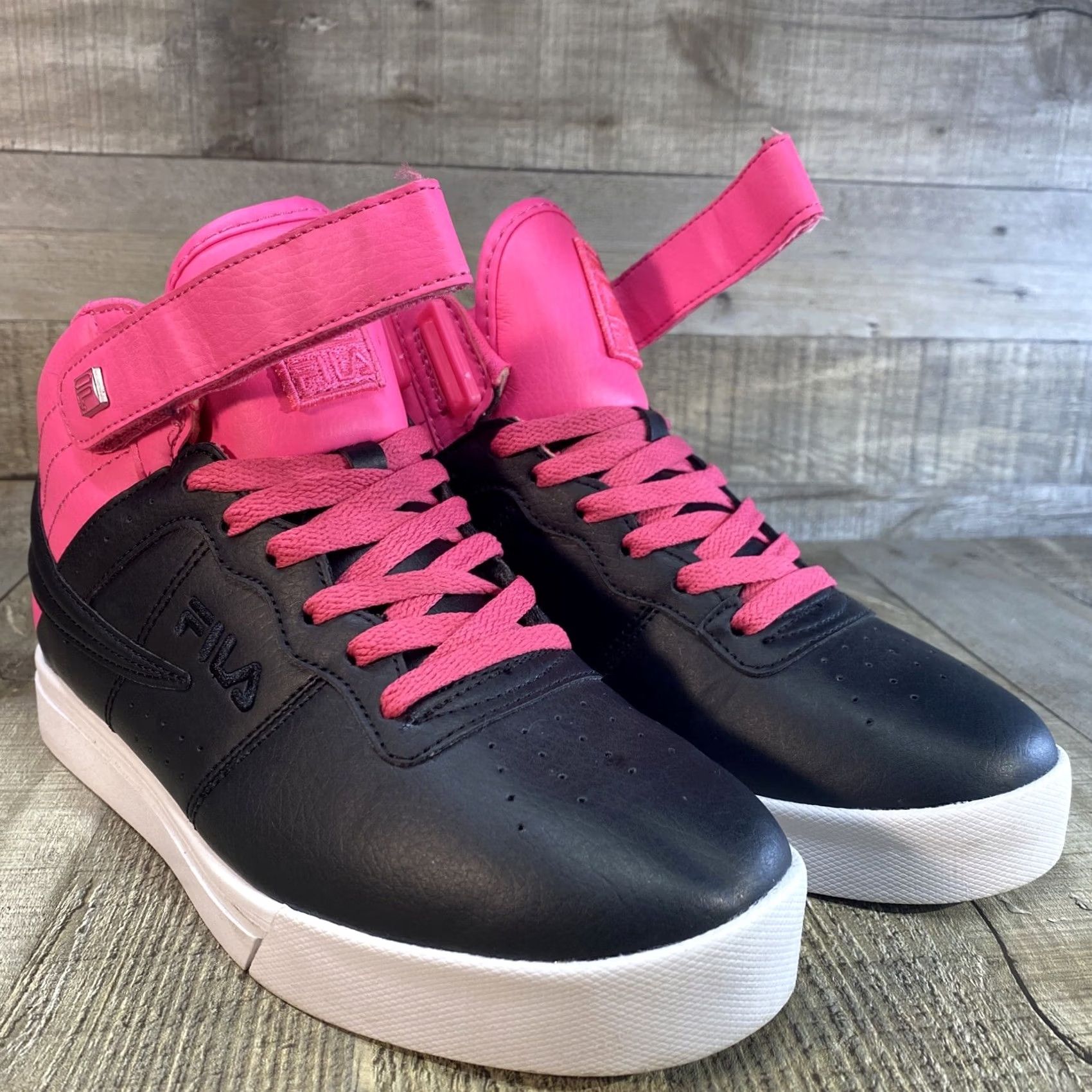 Fila FILA Vulc 13 Harlay Women's High Top Shoes Size 7 Pink Sneaker Size M / US 6-8 / IT 42-44 - 2 Thumbnail
