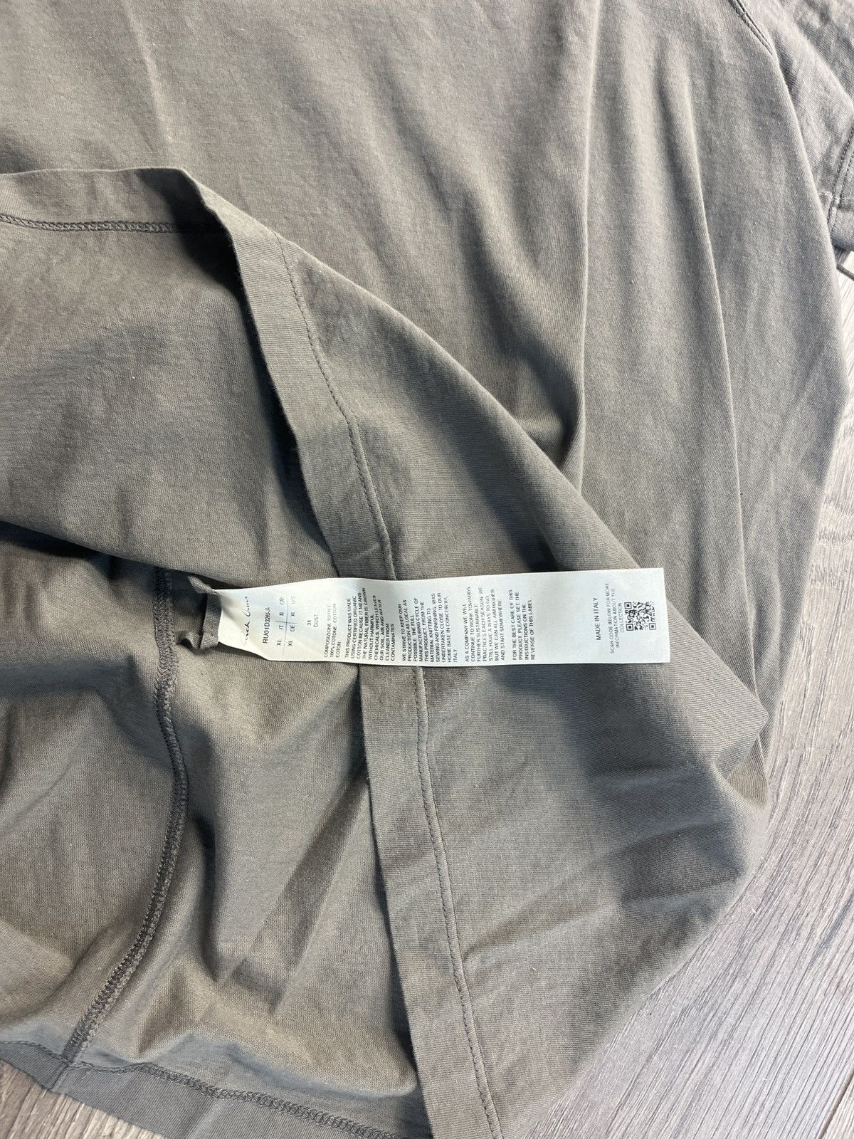 Rick Owens Rick Owens t shirt xl Size US XL / EU 56 / 4 - 3 Thumbnail