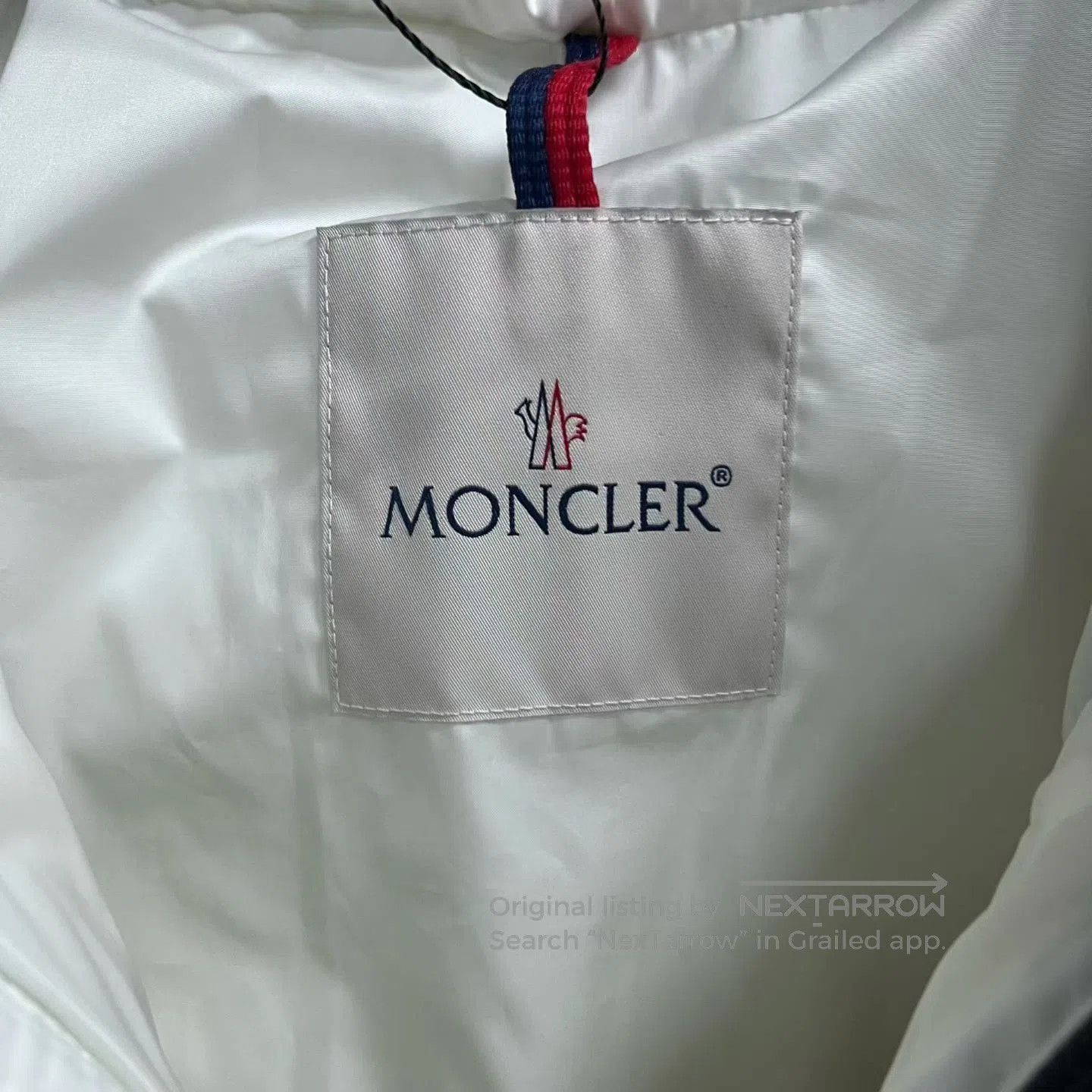 Moncler Moncler White Down Hooded Jacket. Size US L / EU 52-54 / 3 - 4 Thumbnail