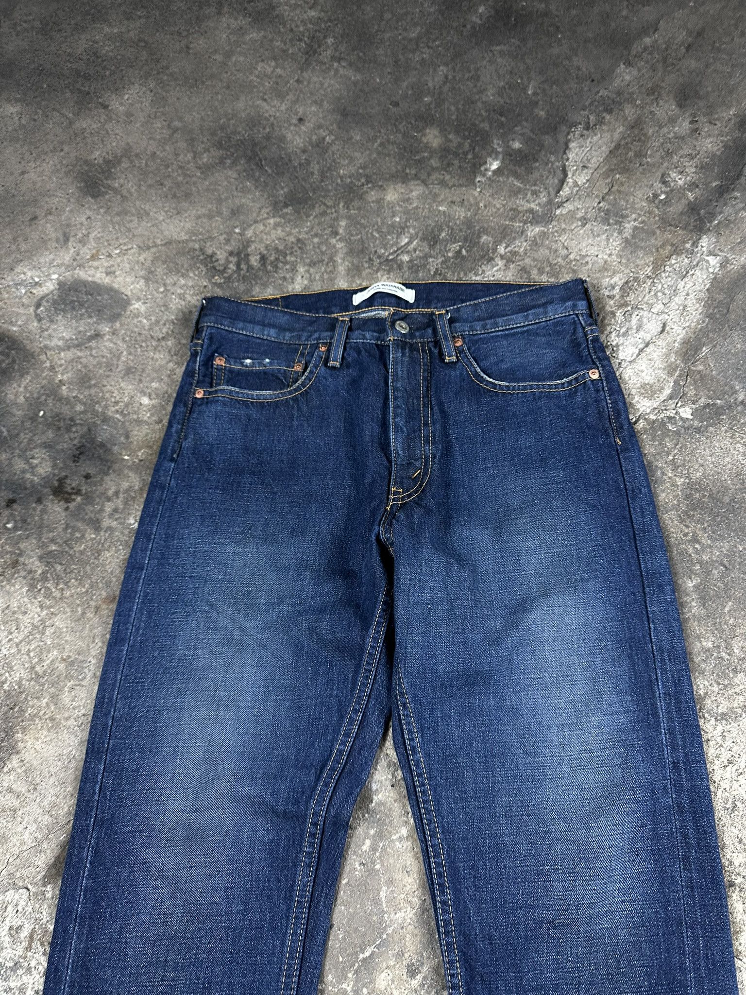 Junya Watanabe 2012 Junya Watanabe Straight Selvedge Jeans Size US 30 / EU 46 - 2 Thumbnail