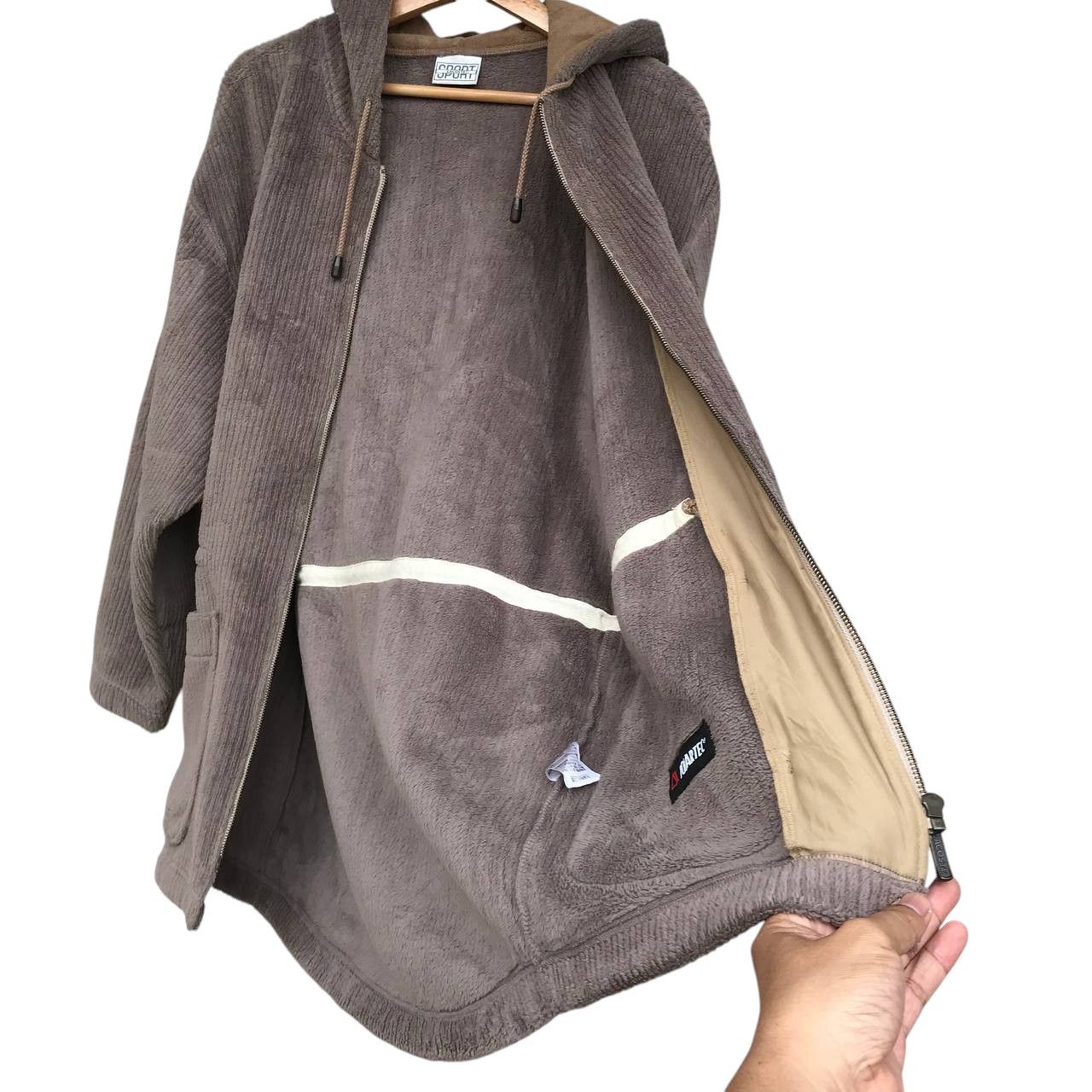 Lacoste × Vintage VINTAGE LACOSTE HOODIE X POLARTEX JUMPER BAGGY Size US XL / EU 56 / 4 - 14 Thumbnail