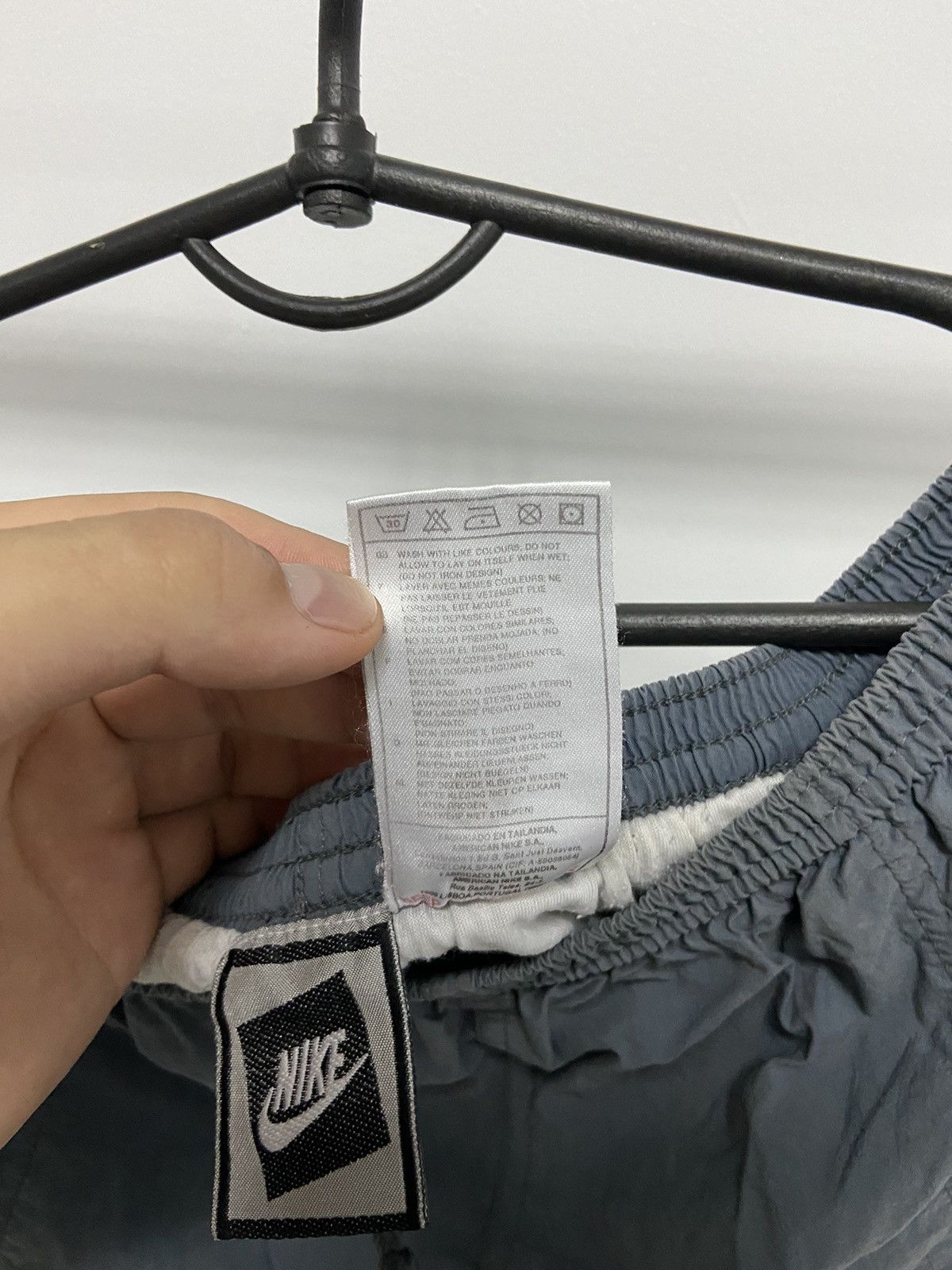 Other Nike Shorts Vintage Small Logo Style Y2K Nylon Stripe Size US 36 / EU 52 - 7 Thumbnail