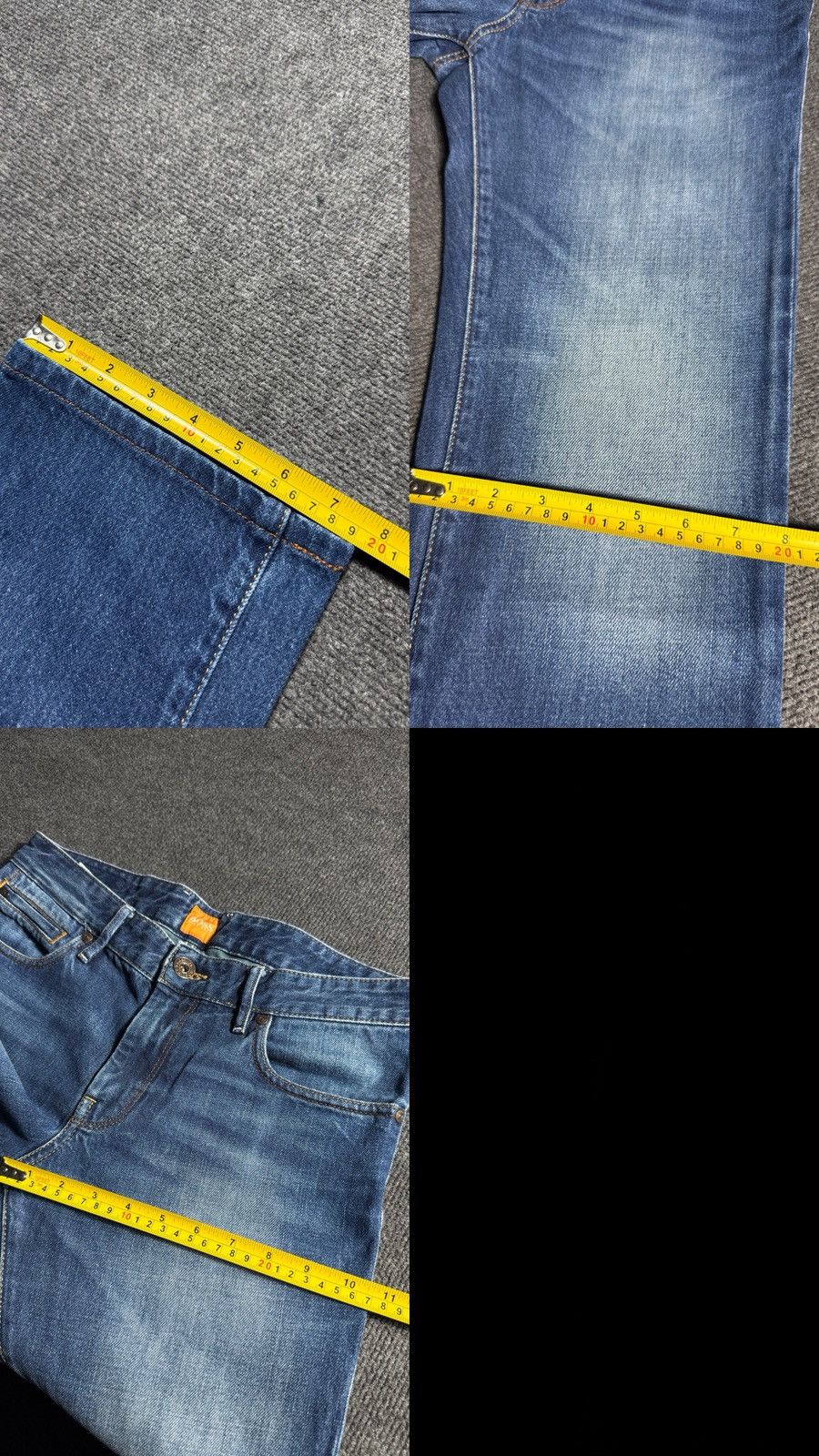 Hugo Boss Luxury Hugo Boss Orange Vintage Y2K Straight Fade Jeans W30 Size US 30 / EU 46 - 20 Thumbnail