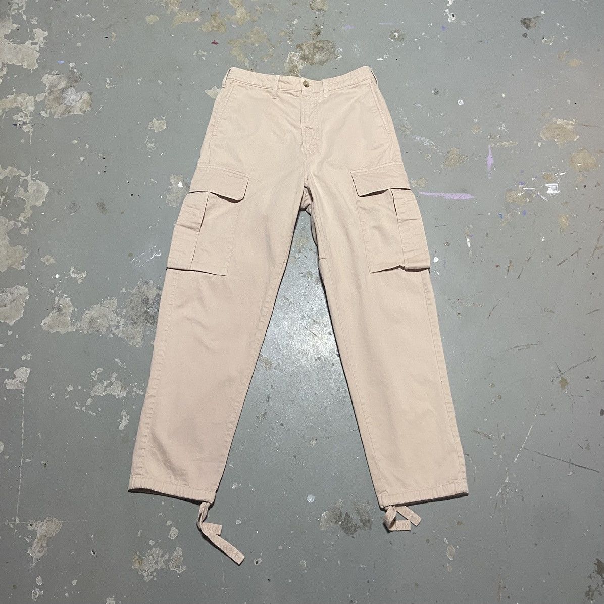 Acne Studios Acne Studios Pink Cargo Pants Size US 34 / EU 50 - 1 Thumbnail