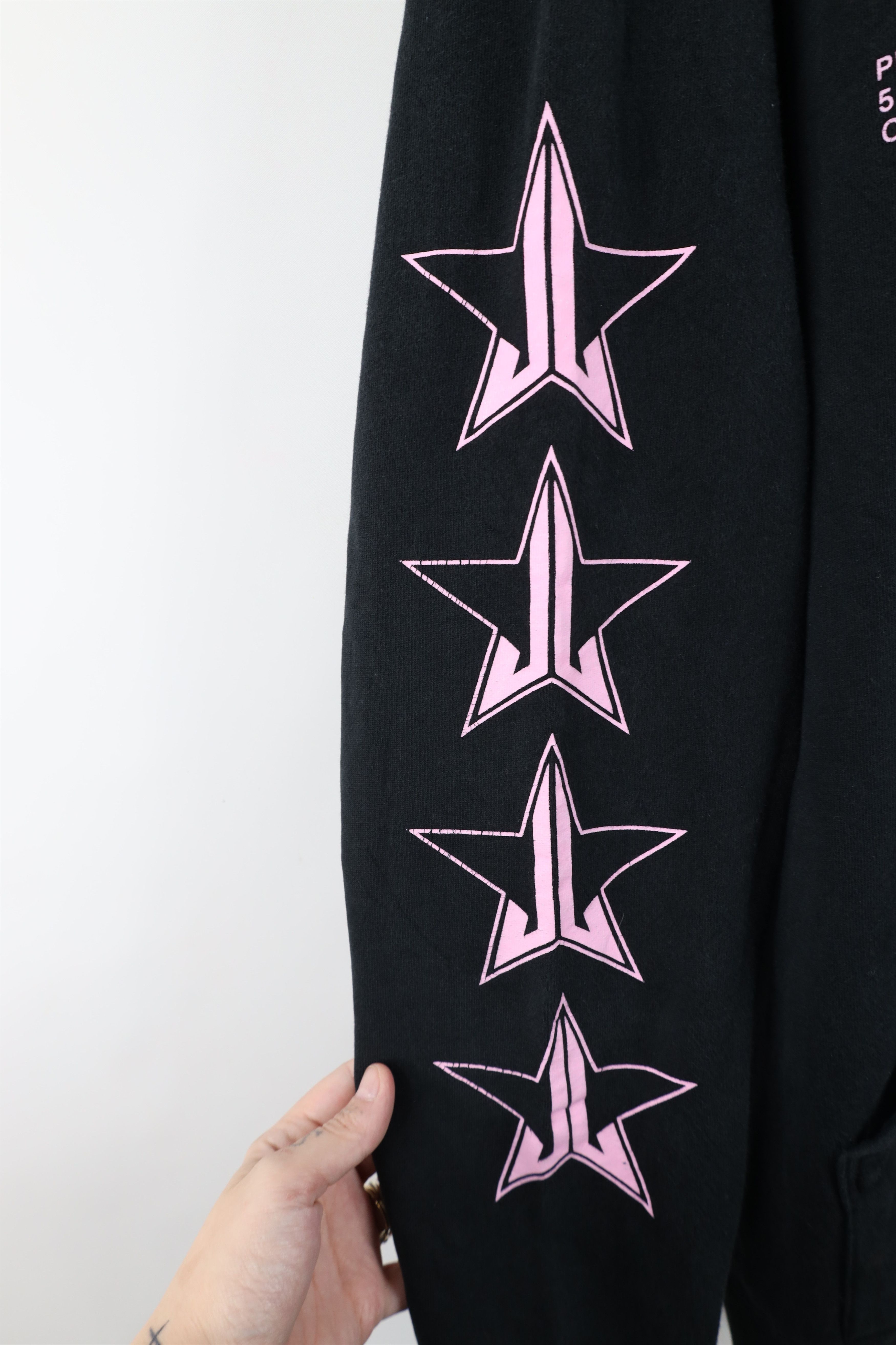 Vintage Jeffree Star Cosmetics Spell Out Calabasas Hoodie Sweatshirt Size L / US 10 / IT 46 - 10 Thumbnail