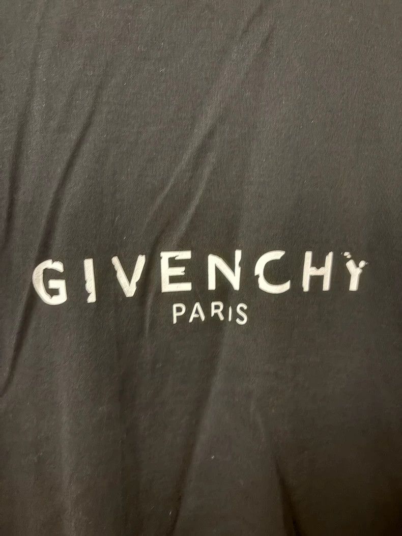 Givenchy Givenchy Destroyed Print Round Neck Short Sleeve 2506-Next Size US S / EU 44-46 / 1 - 3 Thumbnail