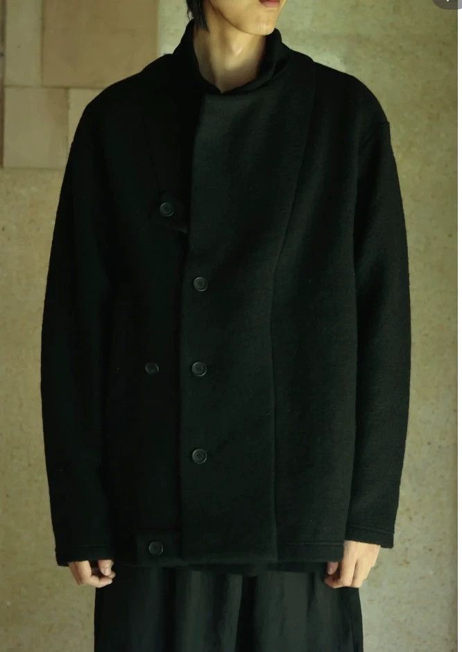 Yohji Yamamoto Yohji Yamamoto pour homme 19AW Yohji Yamamoto twill button Size US L / EU 52-54 / 3 - 9 Thumbnail