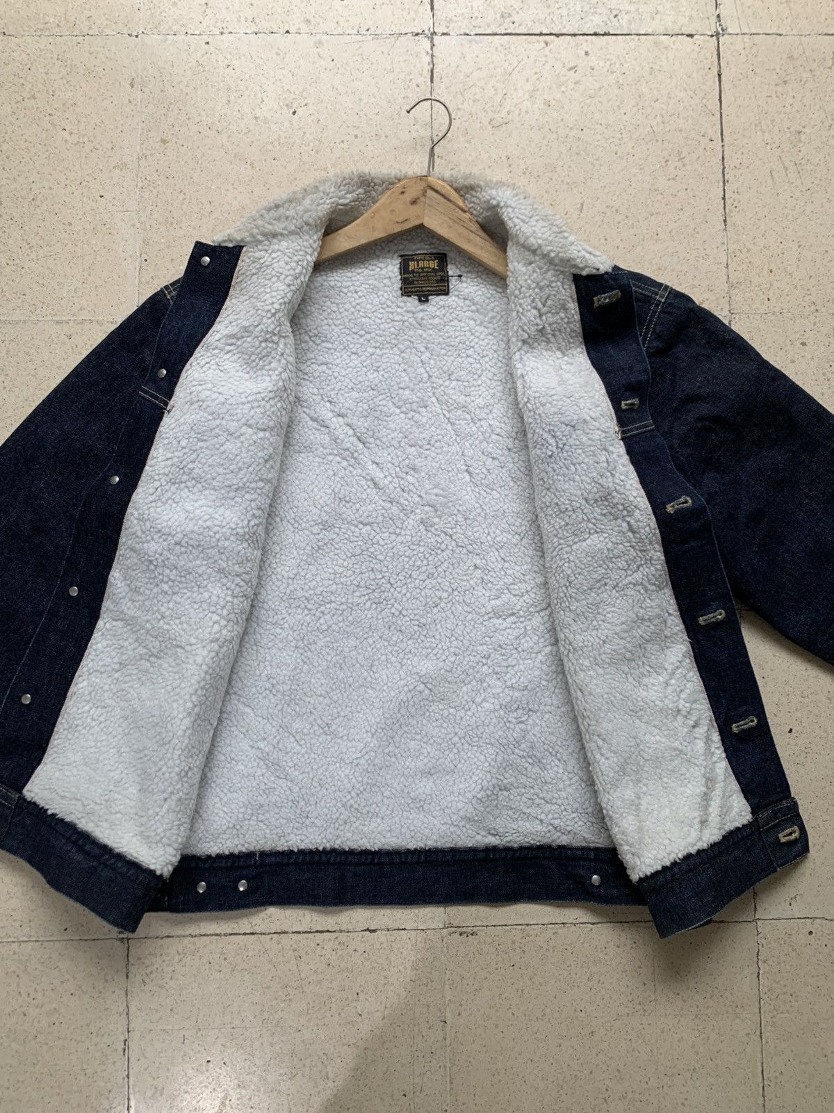 Xlarge Vintage XLarge beautiful silhouette selvedge denim jacket Size US L / EU 52-54 / 3 - 2 Thumbnail