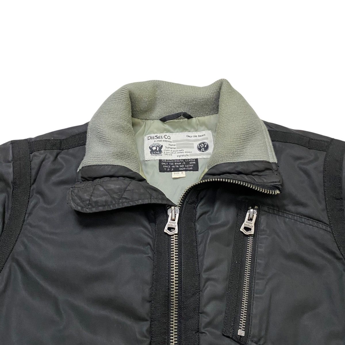 Diesel × Diesel Black Gold Diesel quilted jacket Size US M / EU 48-50 / 2 - 8 Thumbnail