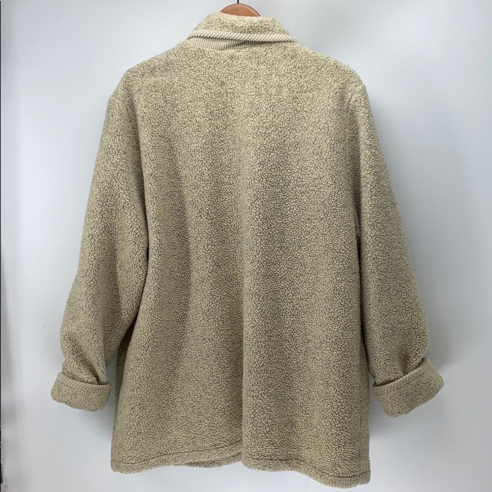 Vintage Carlo Briani Sherpa Reversible Anorak Jacket cabin sz xl Size XL / US 12-14 / IT 48-50 - 5 Thumbnail