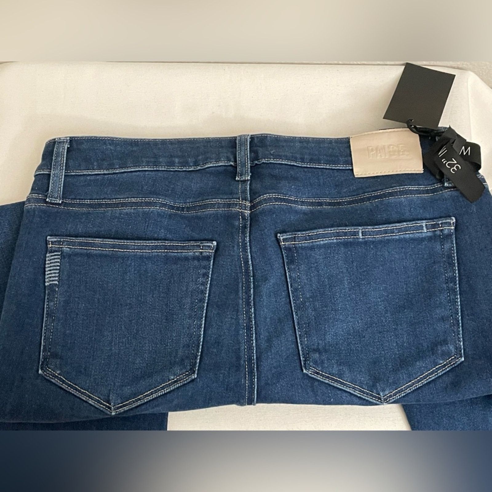 Paige Paige Genevieve Flare Jeans denim Women W32X32L Size 32" / US 10 / IT 46 - 10 Thumbnail