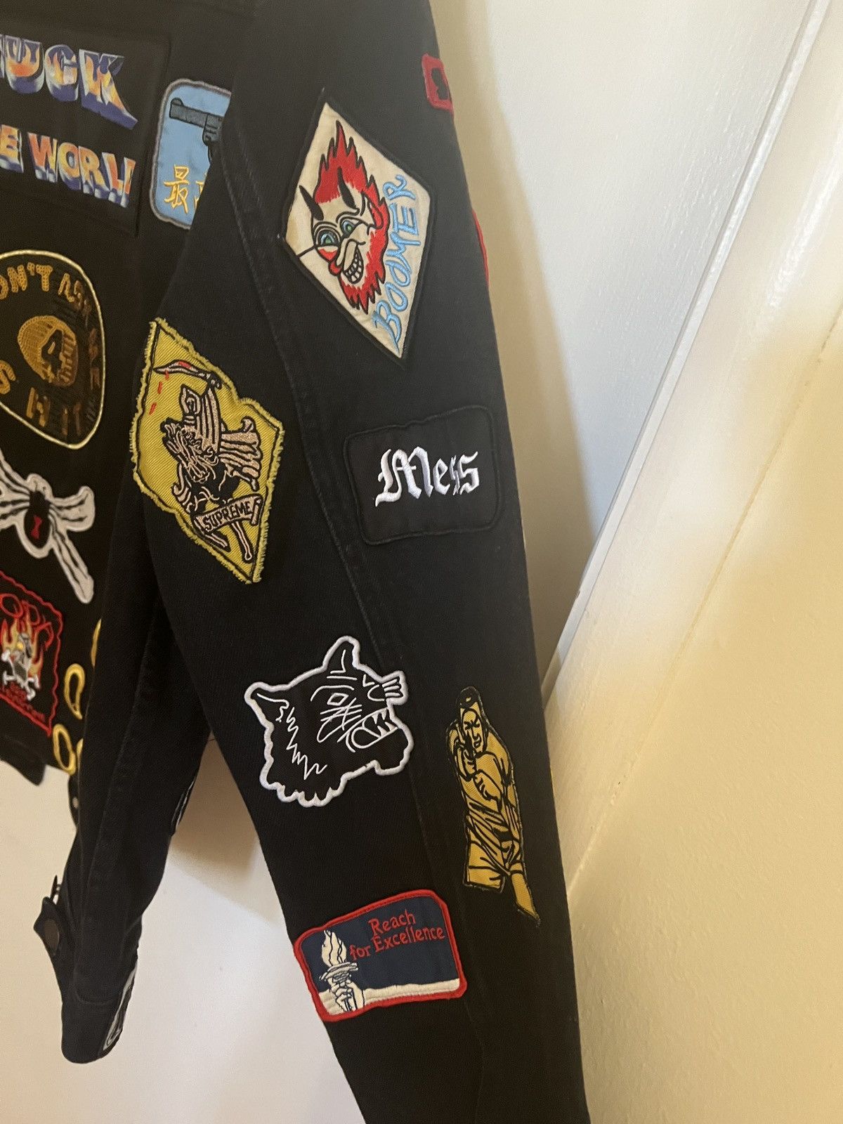 Supreme SS18 Supreme Denim Patches Jacket Size US L / EU 52-54 / 3 - 4 Thumbnail