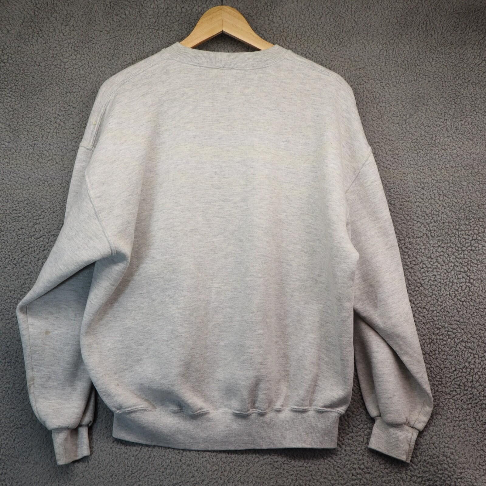 Jerzees Sweater XL Cardinal Newman VTG Grey Heather Granola Jerzees Size US XL / EU 56 / 4 - 9 Thumbnail