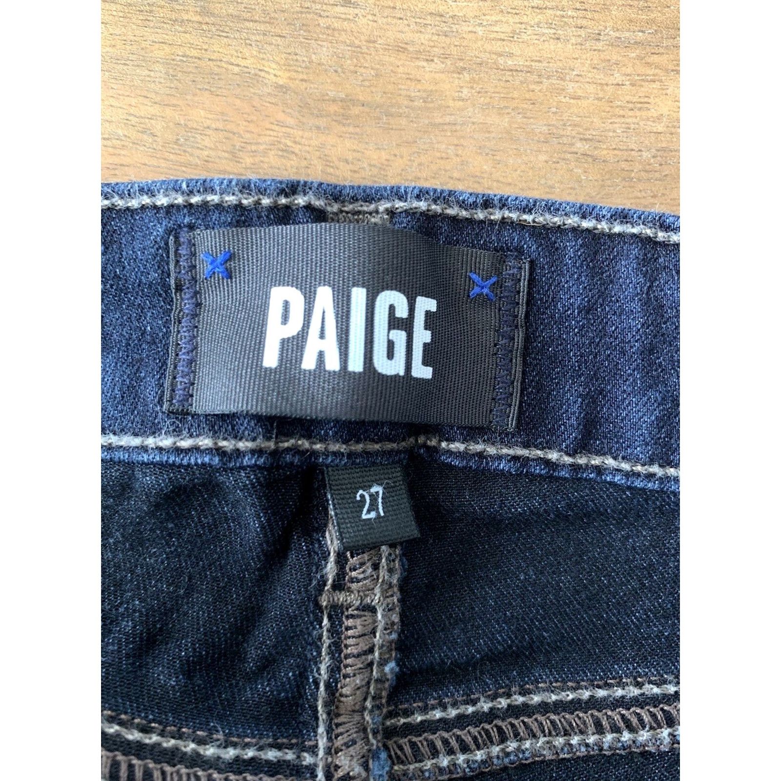Paige Paige Jeans Women’s 26x28 Denim Verdugo Ankle Slim Mid Rise Blue Stretch 5-Pocket Jeans Womens Size 26" / US 2 / IT 38 - 3 Thumbnail