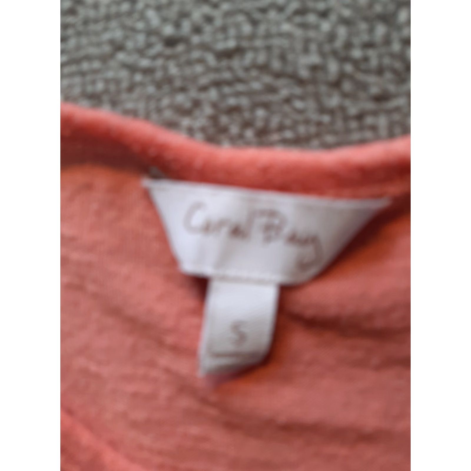 Vintage Coral Bay Shirt Womens Small S Pink Short Sleeve Casual Blouse Size S / US 4 / IT 40 - 3 Thumbnail