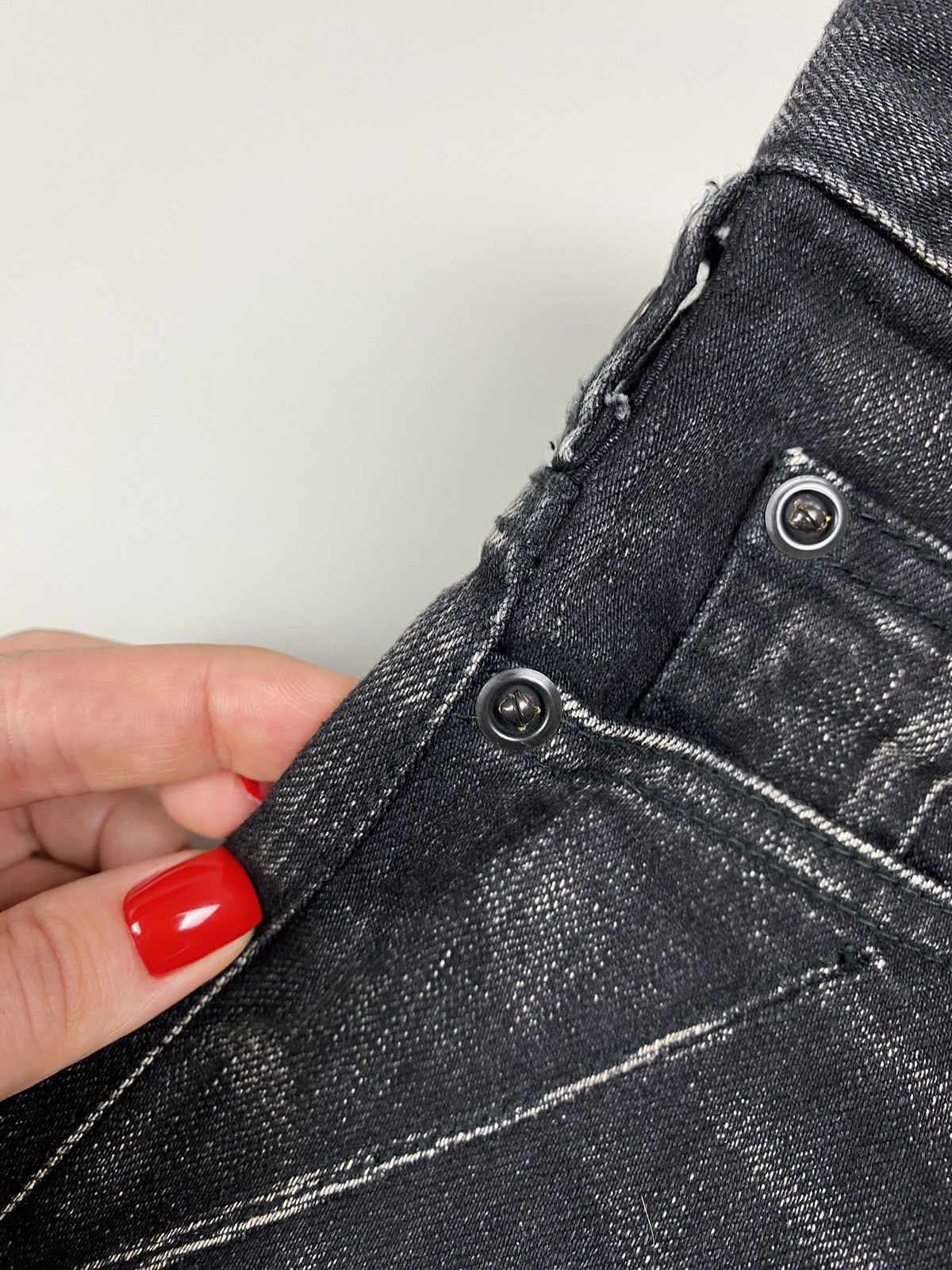 Fagassent Toshiki Aoki × Japanese Brand Faggasent Toshiki Aoki men’s Japanese denim jeans urushi Size US 32 / EU 48 - 10 Thumbnail