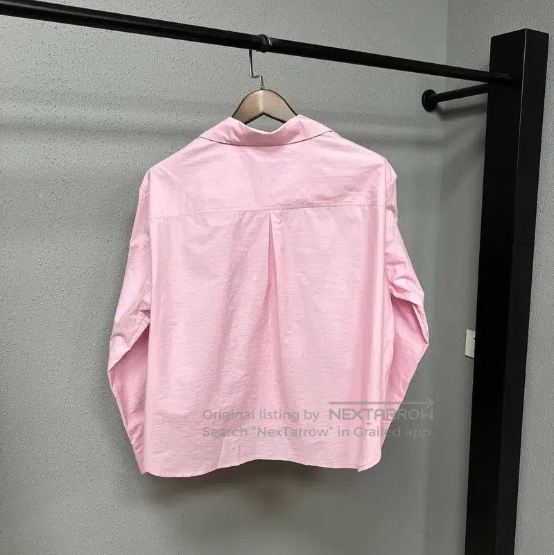 Loewe Loewe Pink Cotton Shirt for Women . Size M / US 6-8 / IT 42-44 - 2 Thumbnail