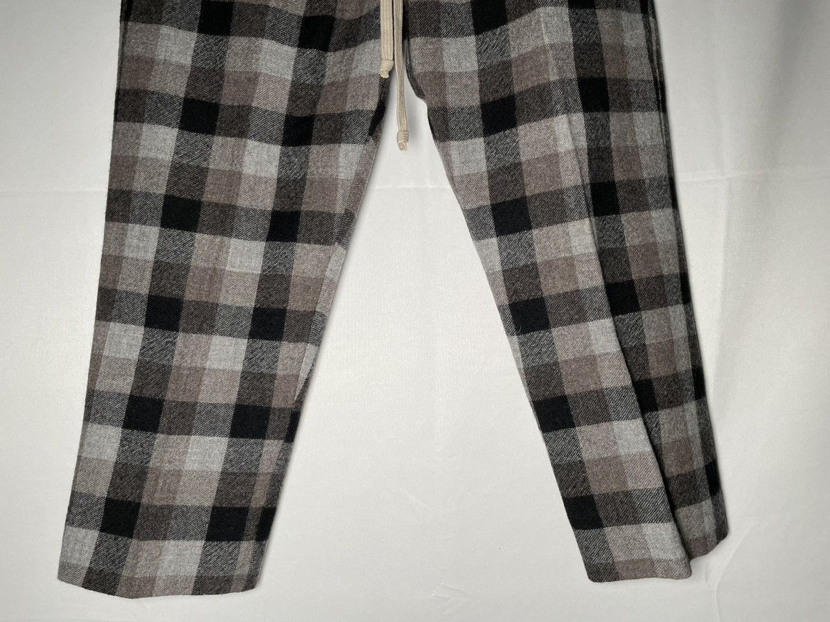 Rick Owens Rick Owens FW19 Larry Plaid Pants Size 26" / US 2 / IT 38 - 4 Thumbnail