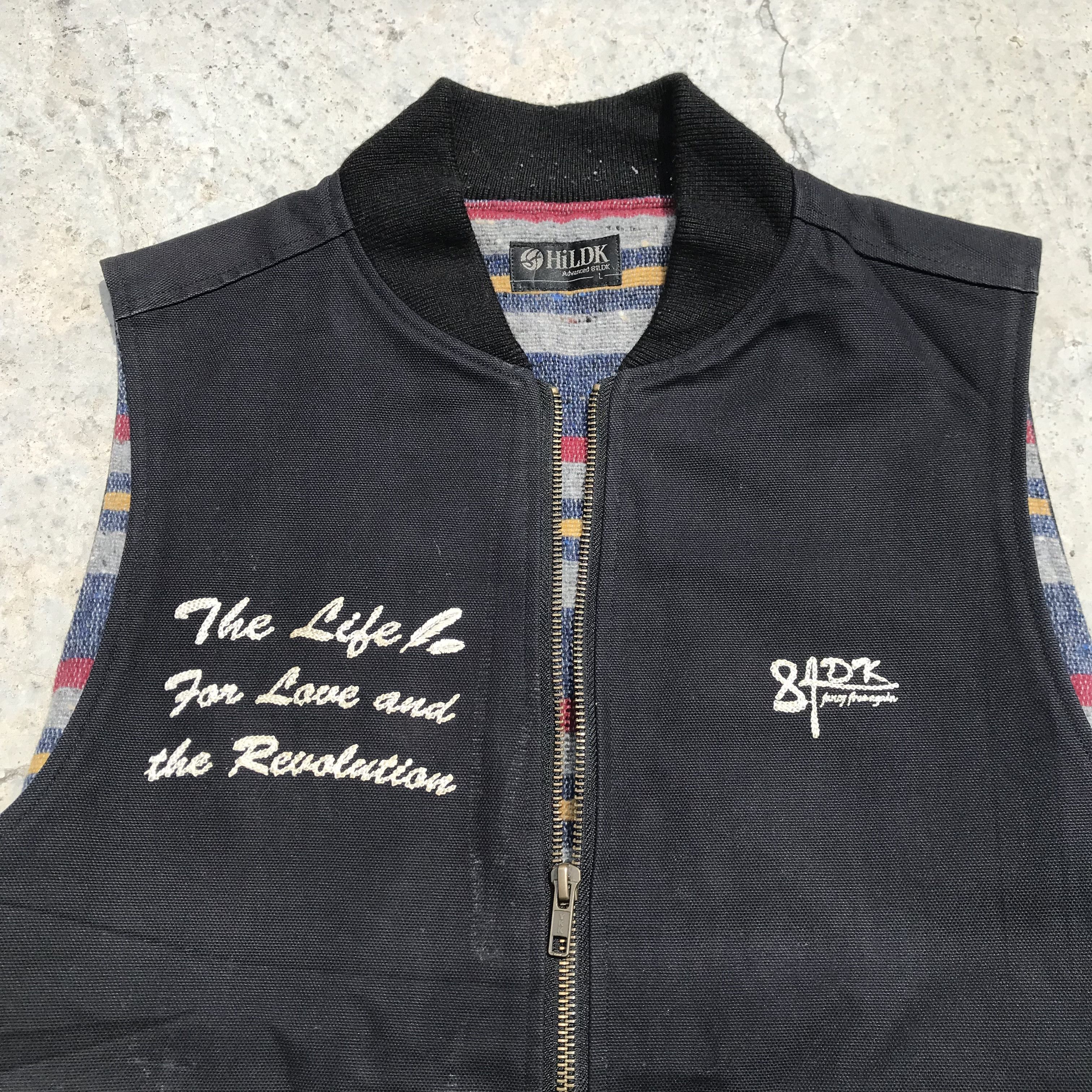 Japanese Brand Japanese Rugged Vest Hildk 81Dk FFA TYPEFONT Biker America Size US L / EU 52-54 / 3 - 11 Thumbnail