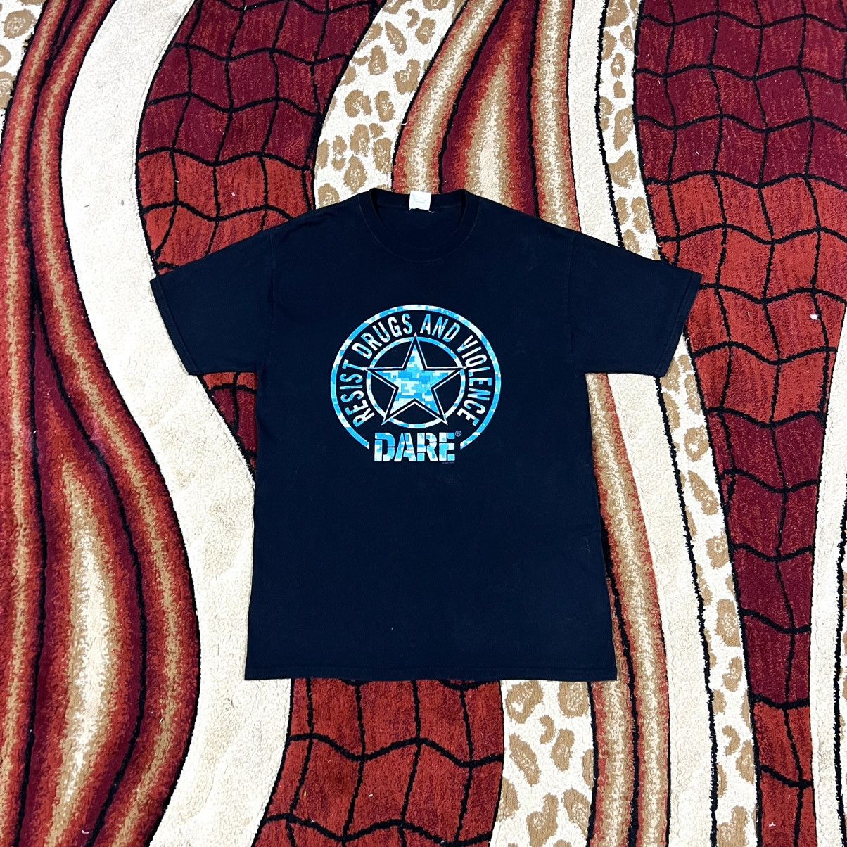 D.A.R.E Vintage D.A.R.E Rare T Shirt Size US M / EU 48-50 / 2 - 1 Thumbnail