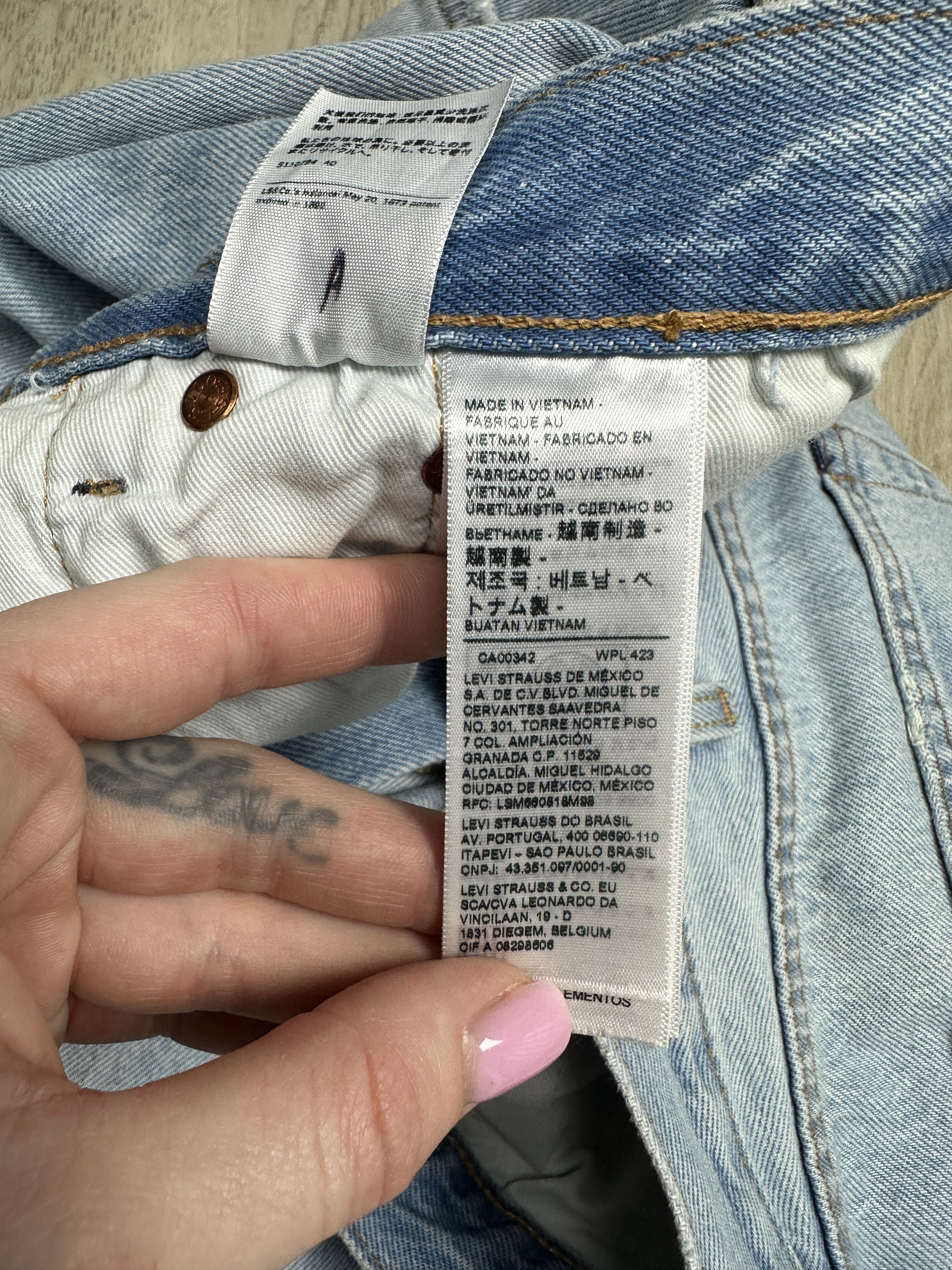 Levi's Levis 501 Pride LGBT Mens Denim Pants Jeans Size US 40 / EU 56 - 10 Thumbnail