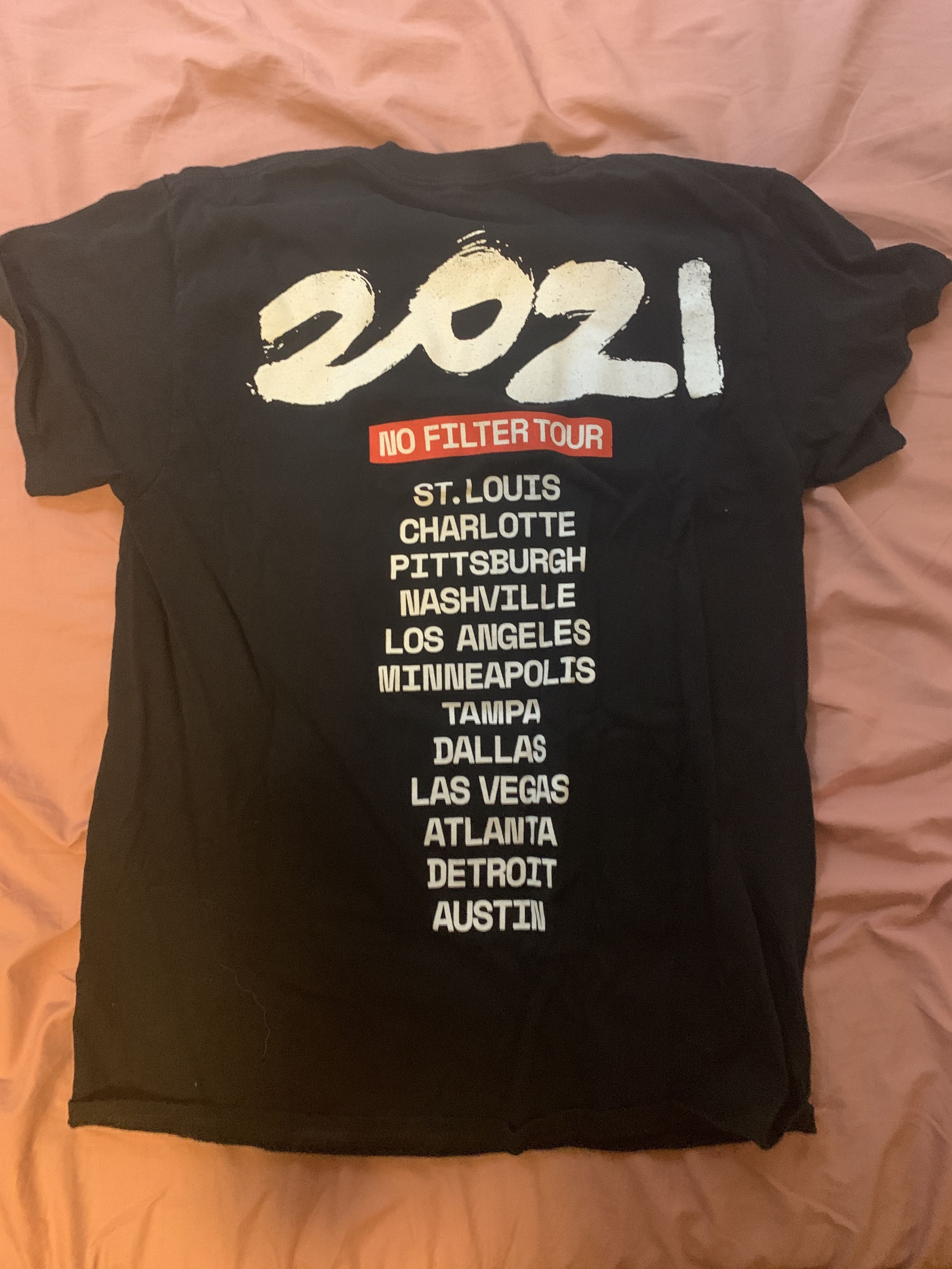 The Rolling Stones The Rolling Stones 2021 No Filter Tour T-Shirt Size US M / EU 48-50 / 2 - 3 Thumbnail