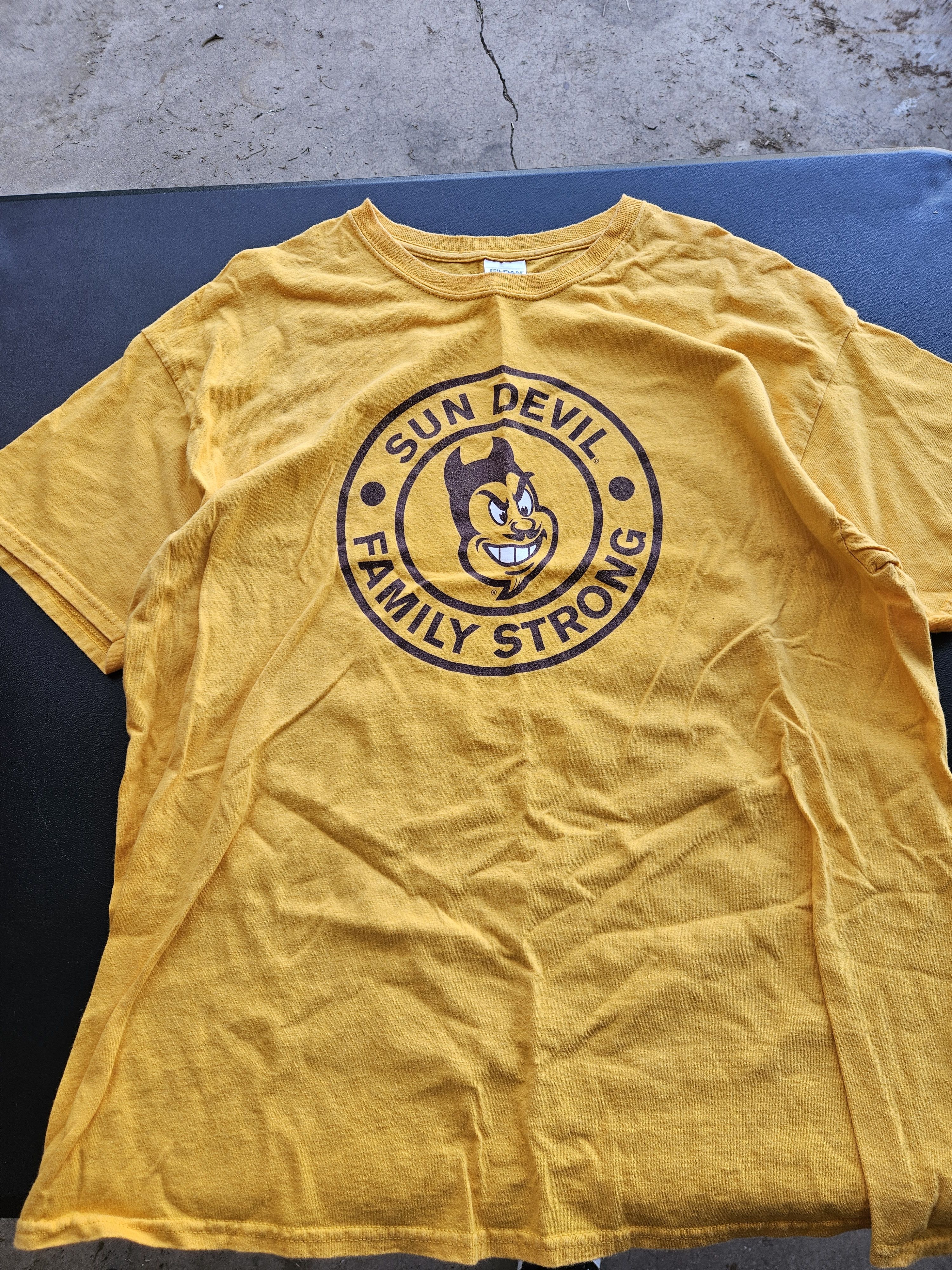 Gildan ASU Sun Devils Family Strong Y2K Gildan Tee Size US XL / EU 56 / 4 - 1 Thumbnail