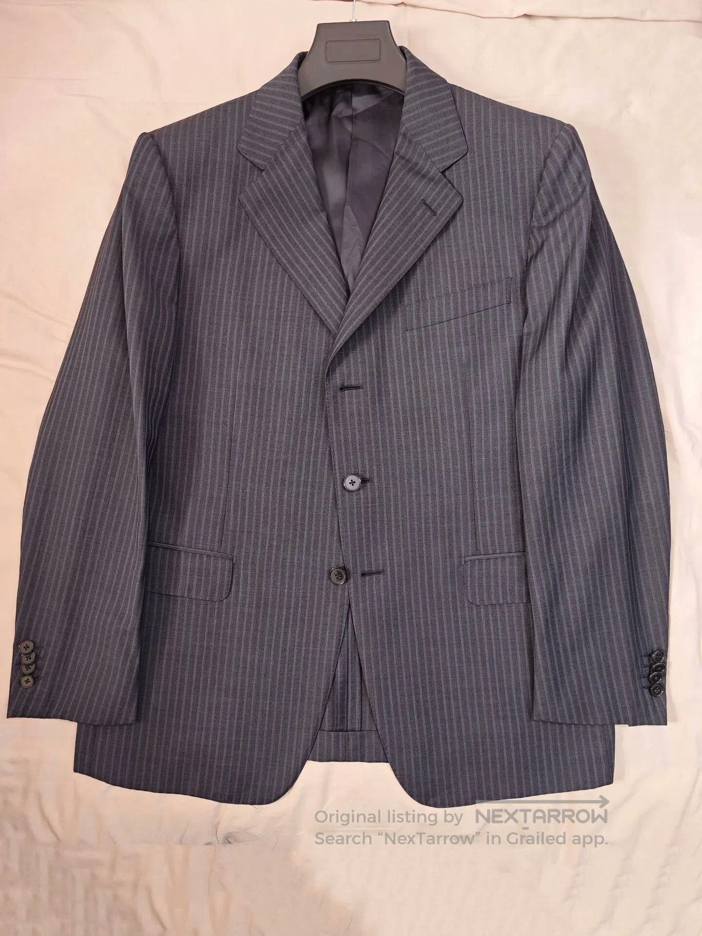 Ermenegildo Zegna Zegna Wool-Linen Suit Jacket. Size US M / EU 48-50 / 2 - 5 Thumbnail