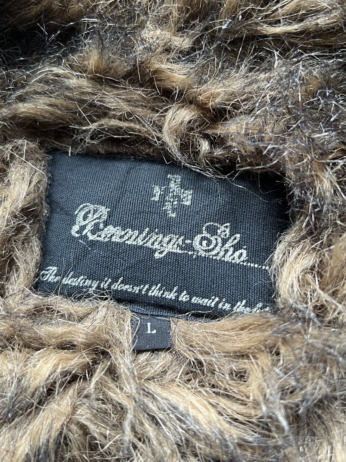 BERNINGS SHO Bernings Sho Faux Fur Mole Skin Trucker Jacket Size US L / EU 52-54 / 3 - 15 Thumbnail