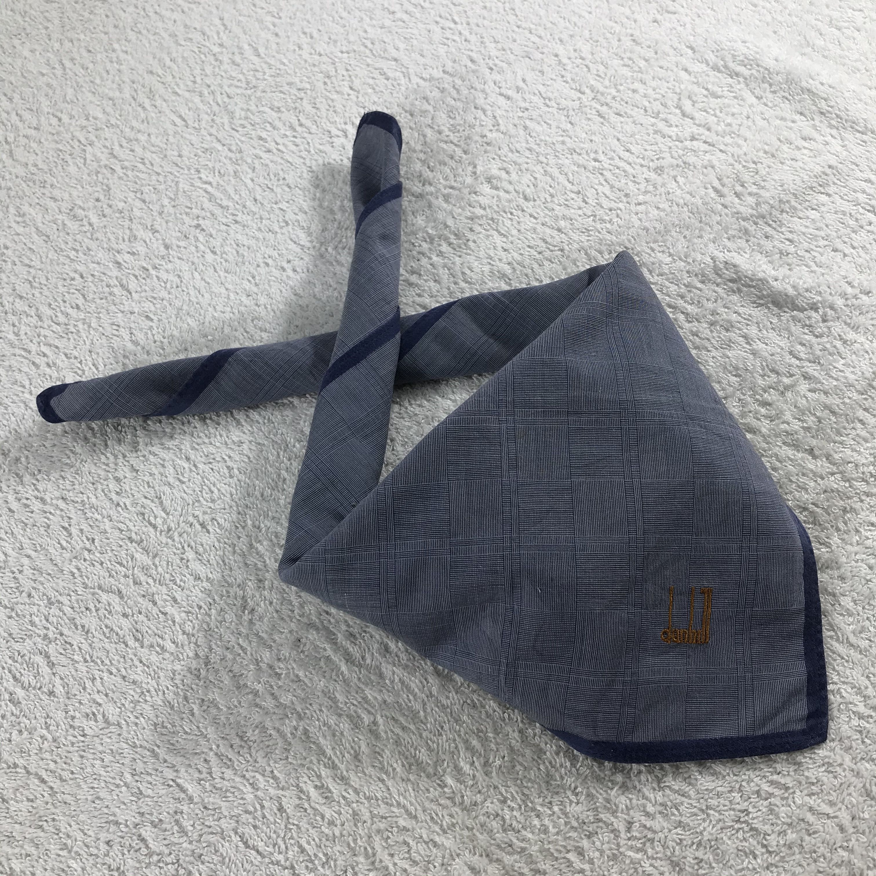 Alfred Dunhill × Vintage Dunhill Bandana / Handkerchief / Neckerchief - S138 Size ONE SIZE - 4 Thumbnail