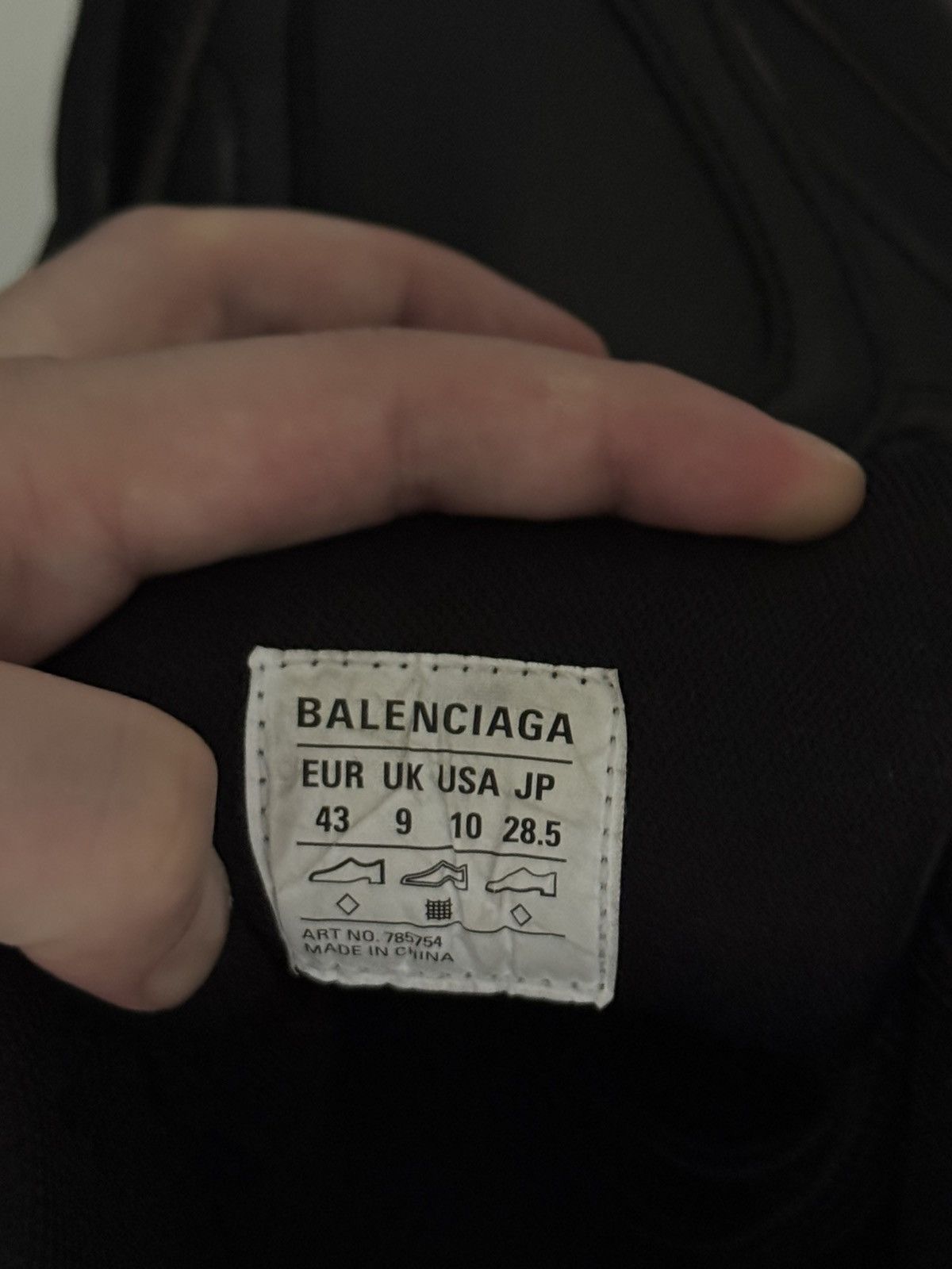 Balenciaga ⛔️Balenciaga leather cargo sneakers black Size US 10 / EU 43 - 6 Thumbnail