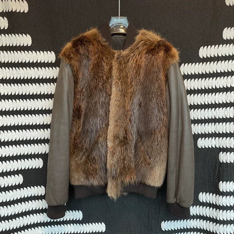 Givenchy Givenchy Size48 Beaver fur fur leather, size 48 Size US M / EU 48-50 / 2 - 1 Thumbnail