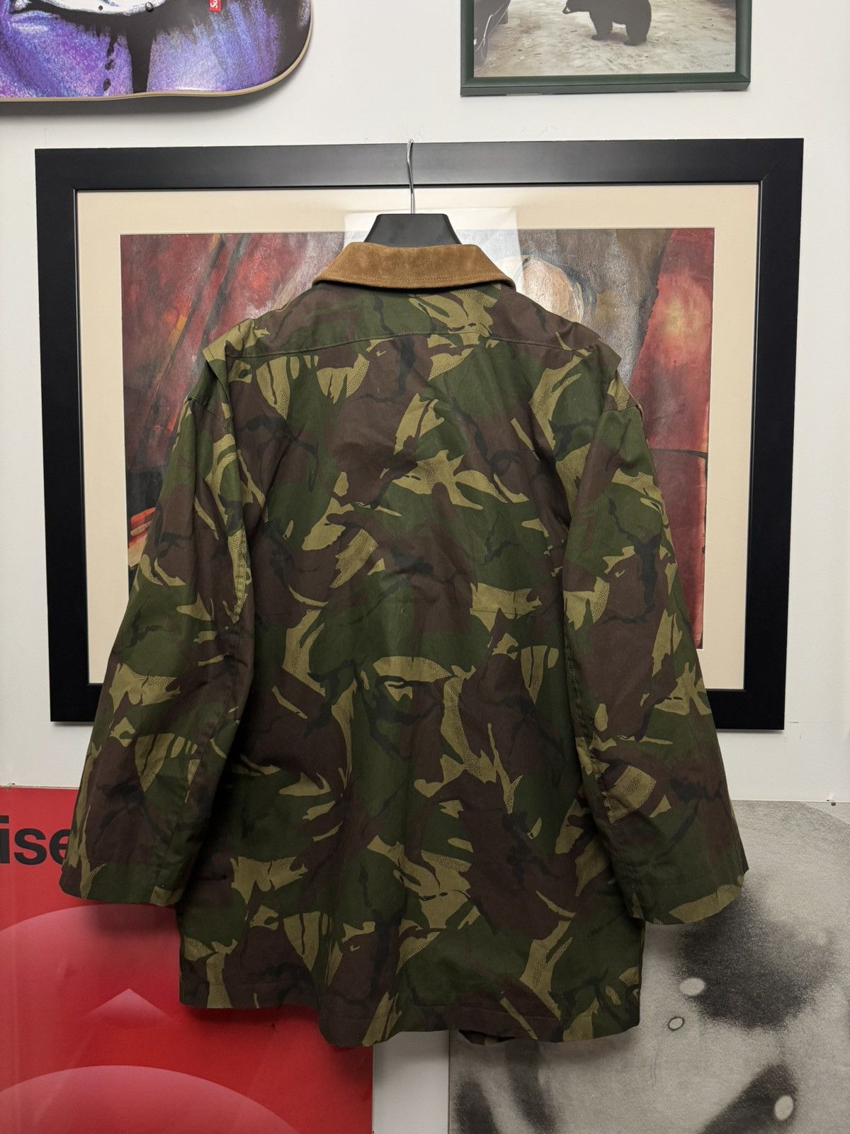 Celine Celine Hunting Camo Parka Hedi Slimane Suede Brown Gold Size US M / EU 48-50 / 2 - 5 Thumbnail