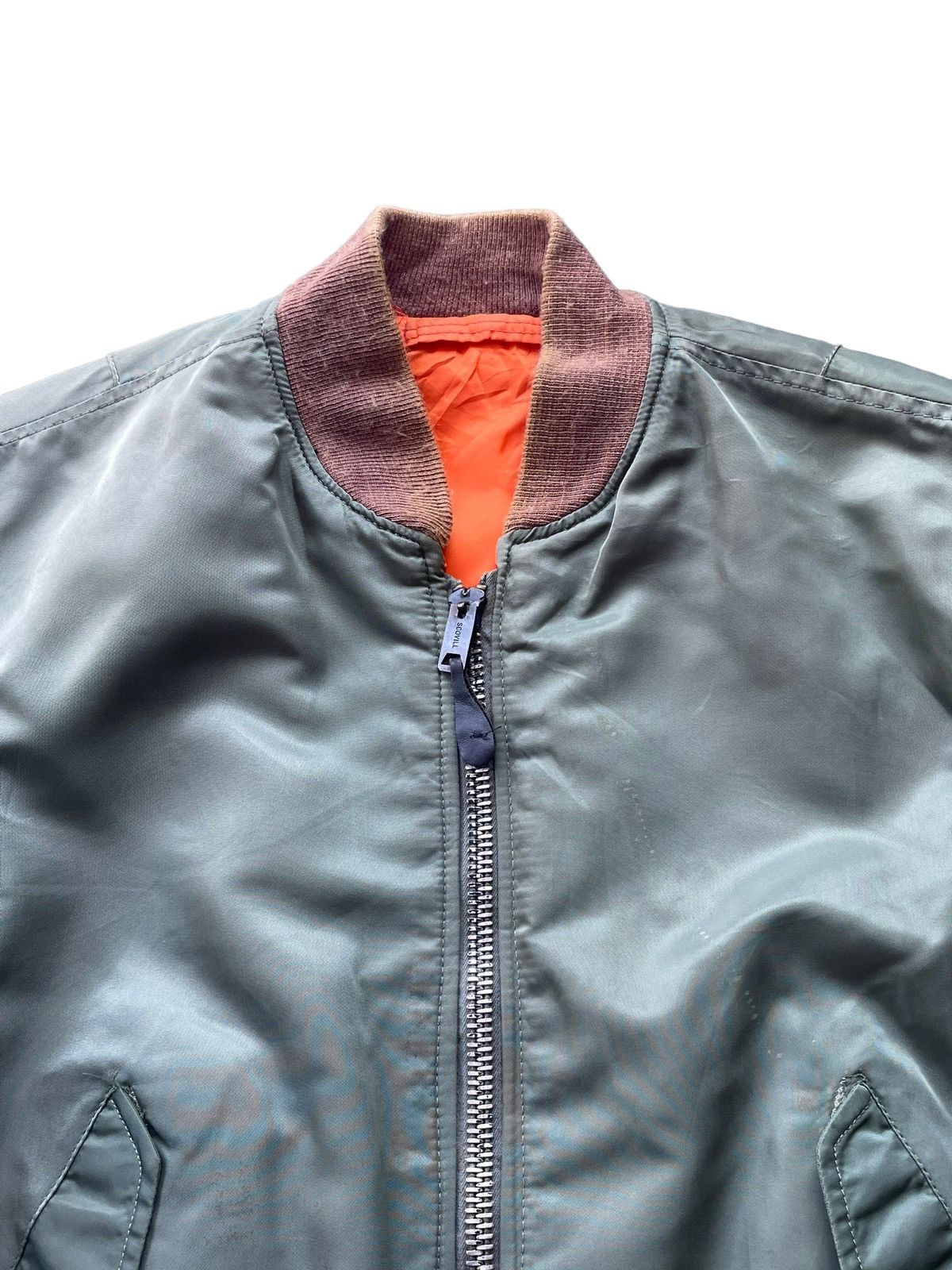 Vintage Vintage 1979 USAF Golden Fleece MA-1 Size US L / EU 52-54 / 3 - 5 Thumbnail